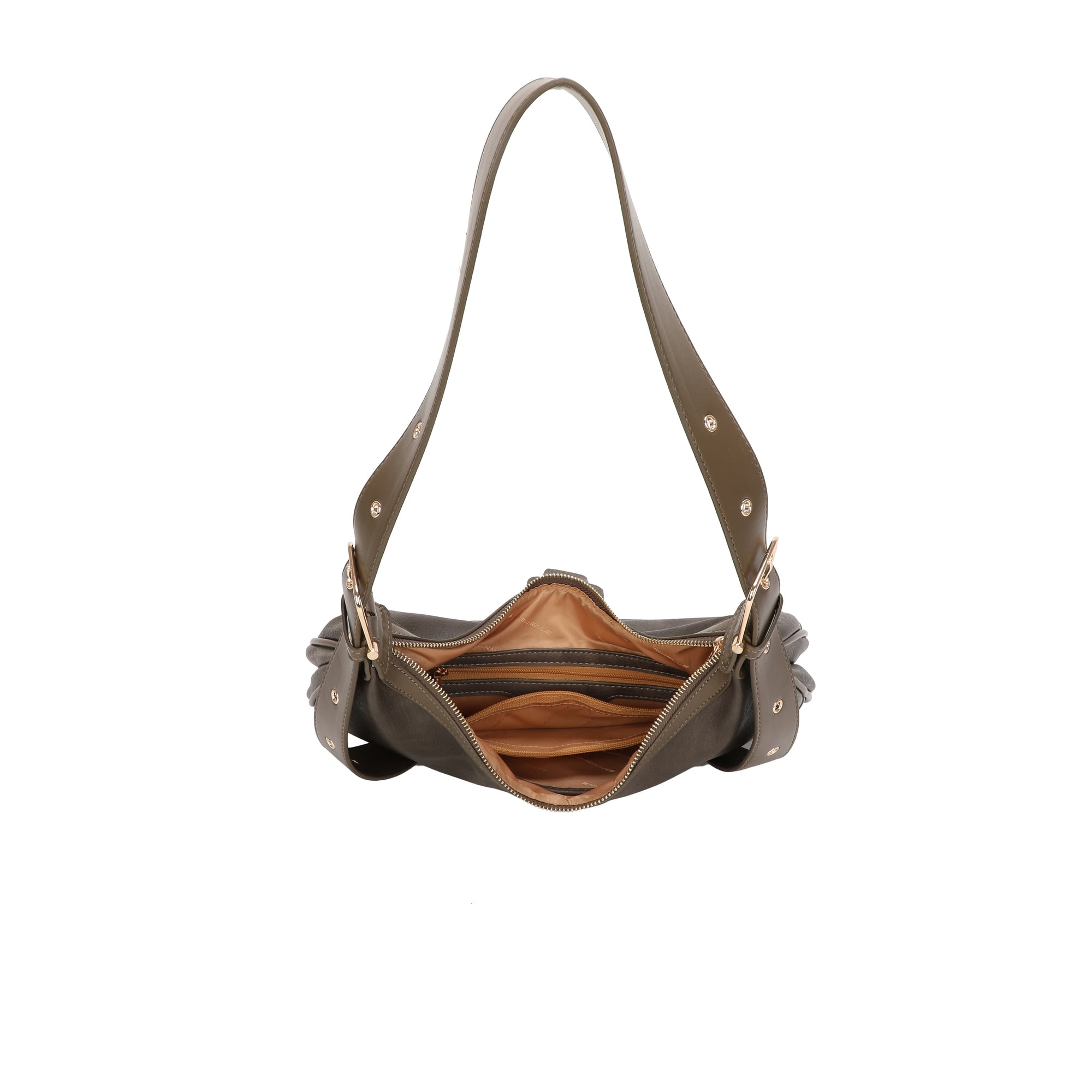 Rumi Hobo Bag - Khaki Green view 4