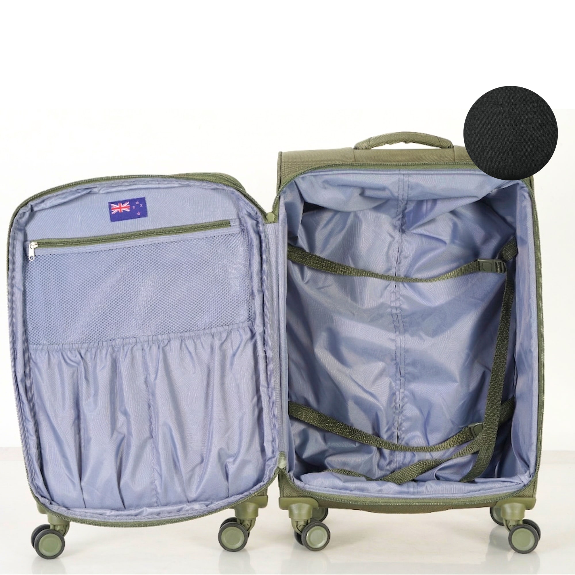 San Michelle AeroTrail 55cm Suitcase - Black view 4