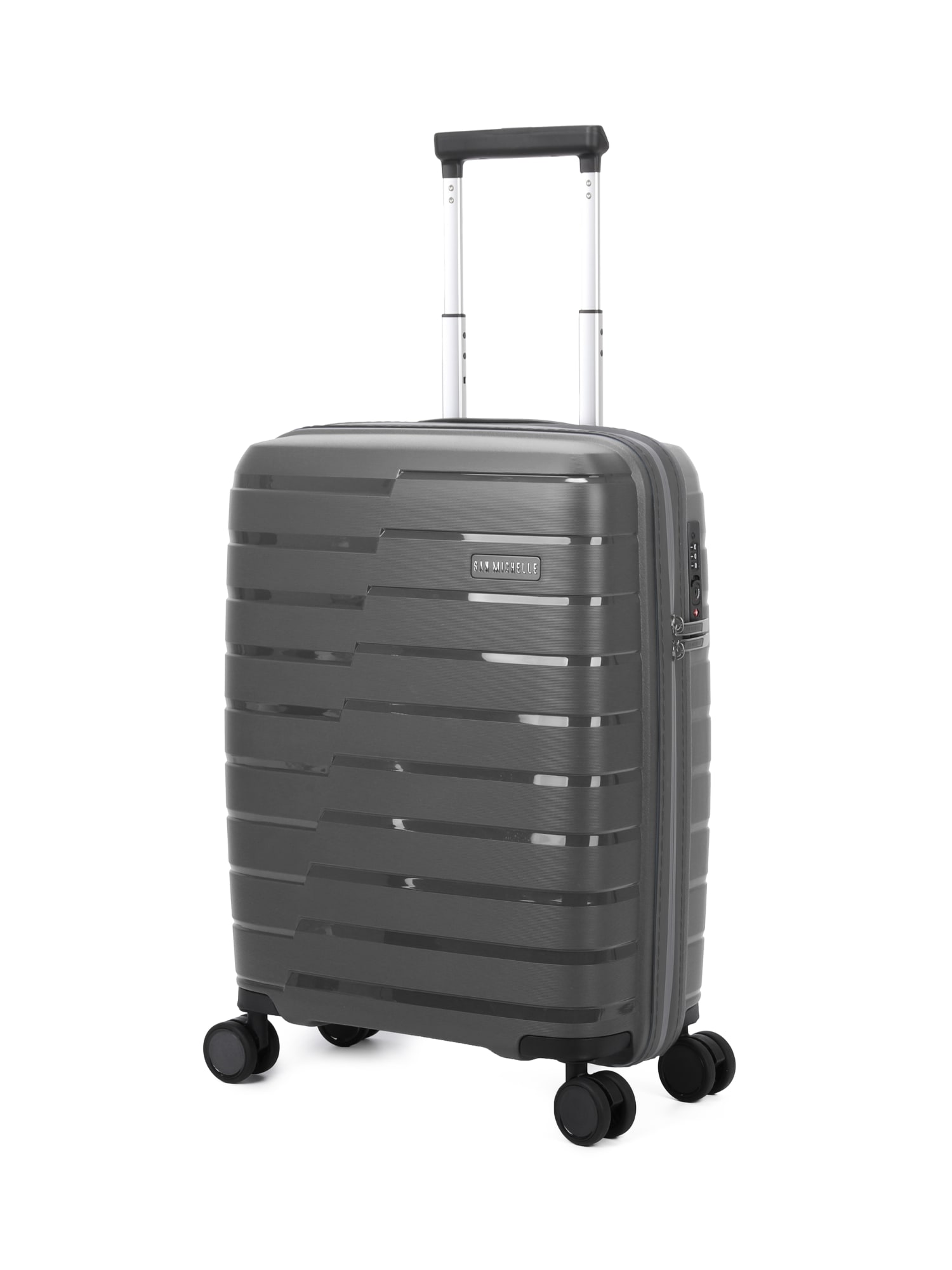 San Michelle Air Explorer 55cm Suitcase - Grey