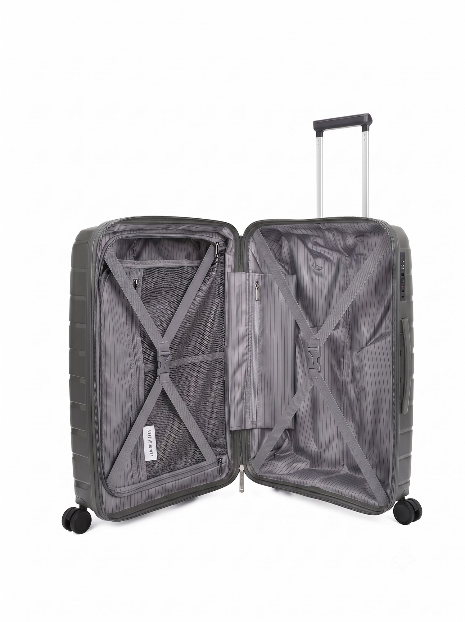 San Michelle Air Explorer 67cm Suitcase - Grey view 4