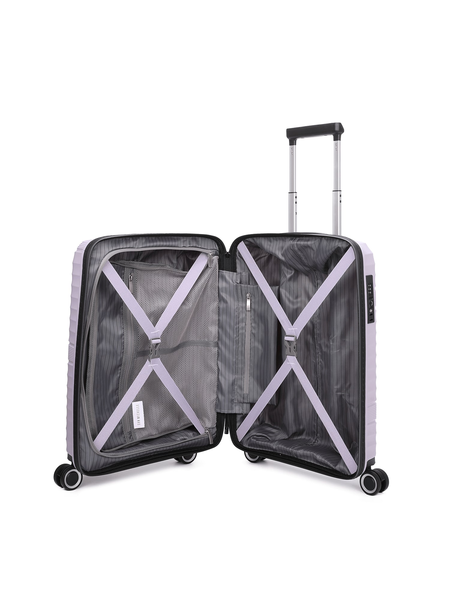 San Michelle Air Luxe 55cm Suitcase - Purple view 5