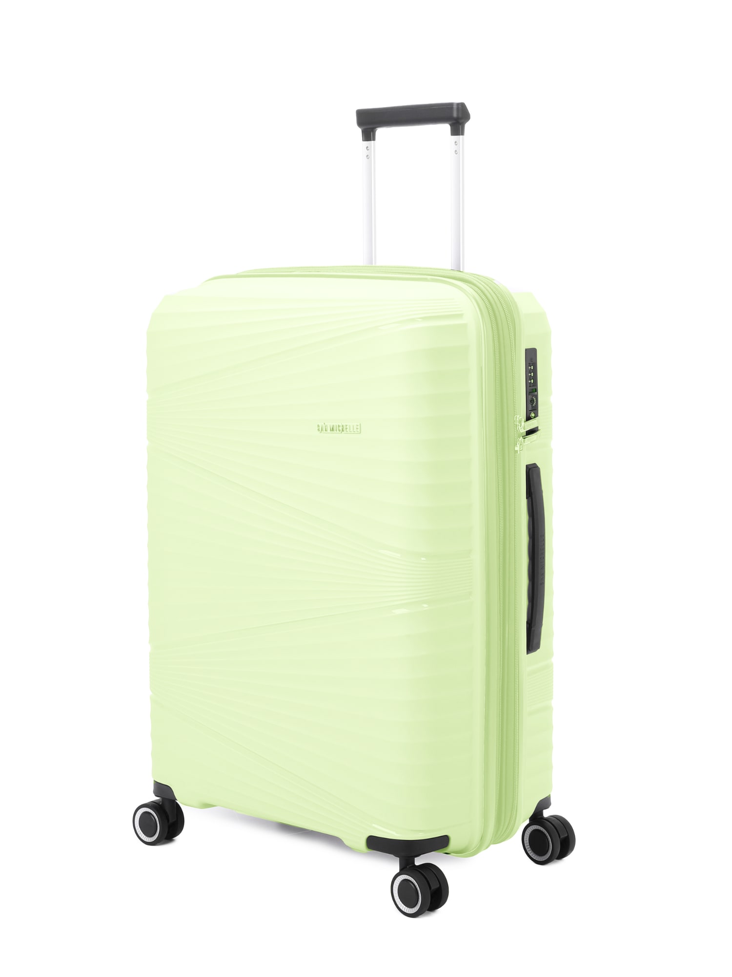 San Michelle Air Luxe 67cm Suitcase - Green