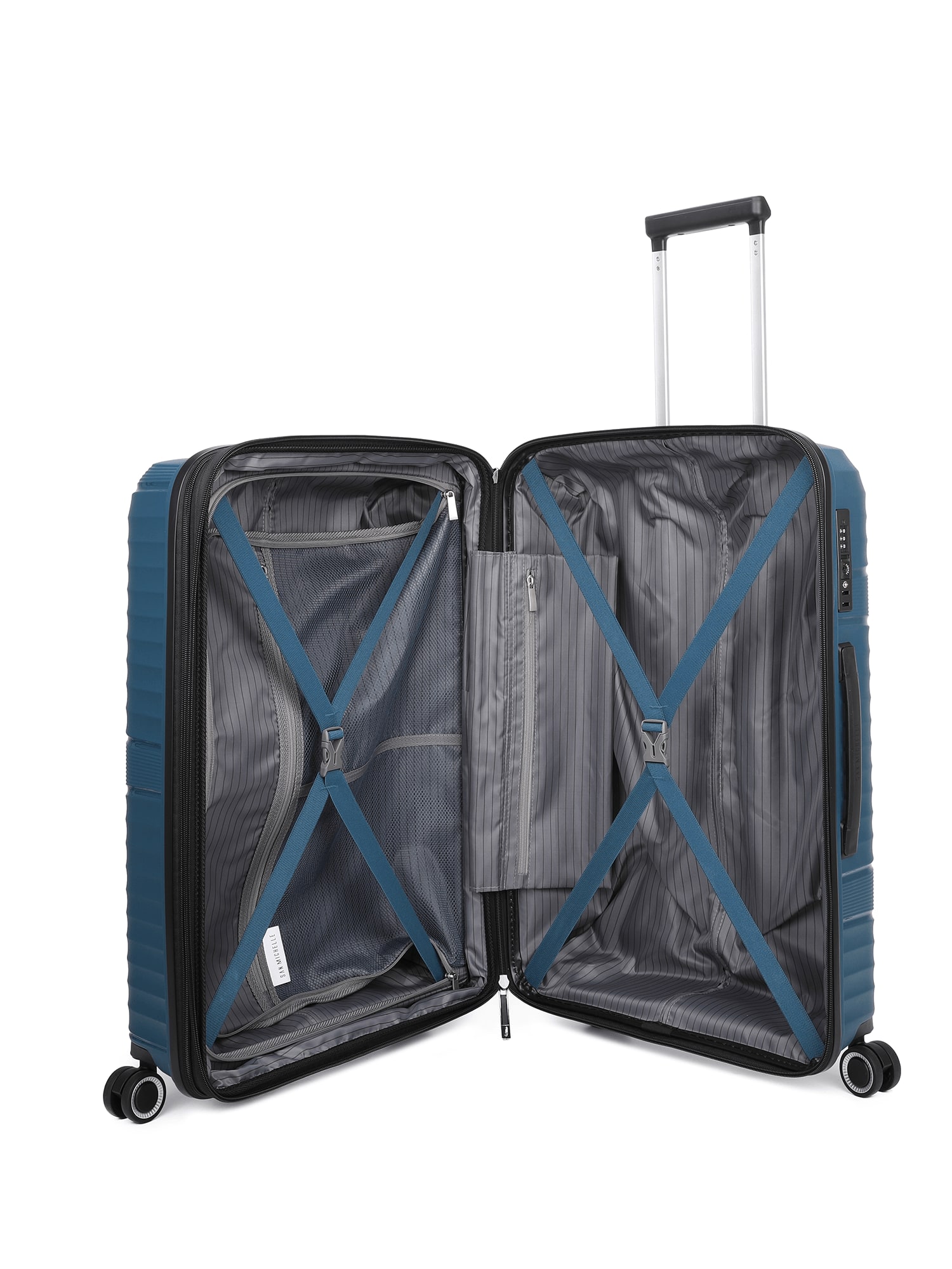 San Michelle Air Luxe 67cm Suitcase - Blue view 5