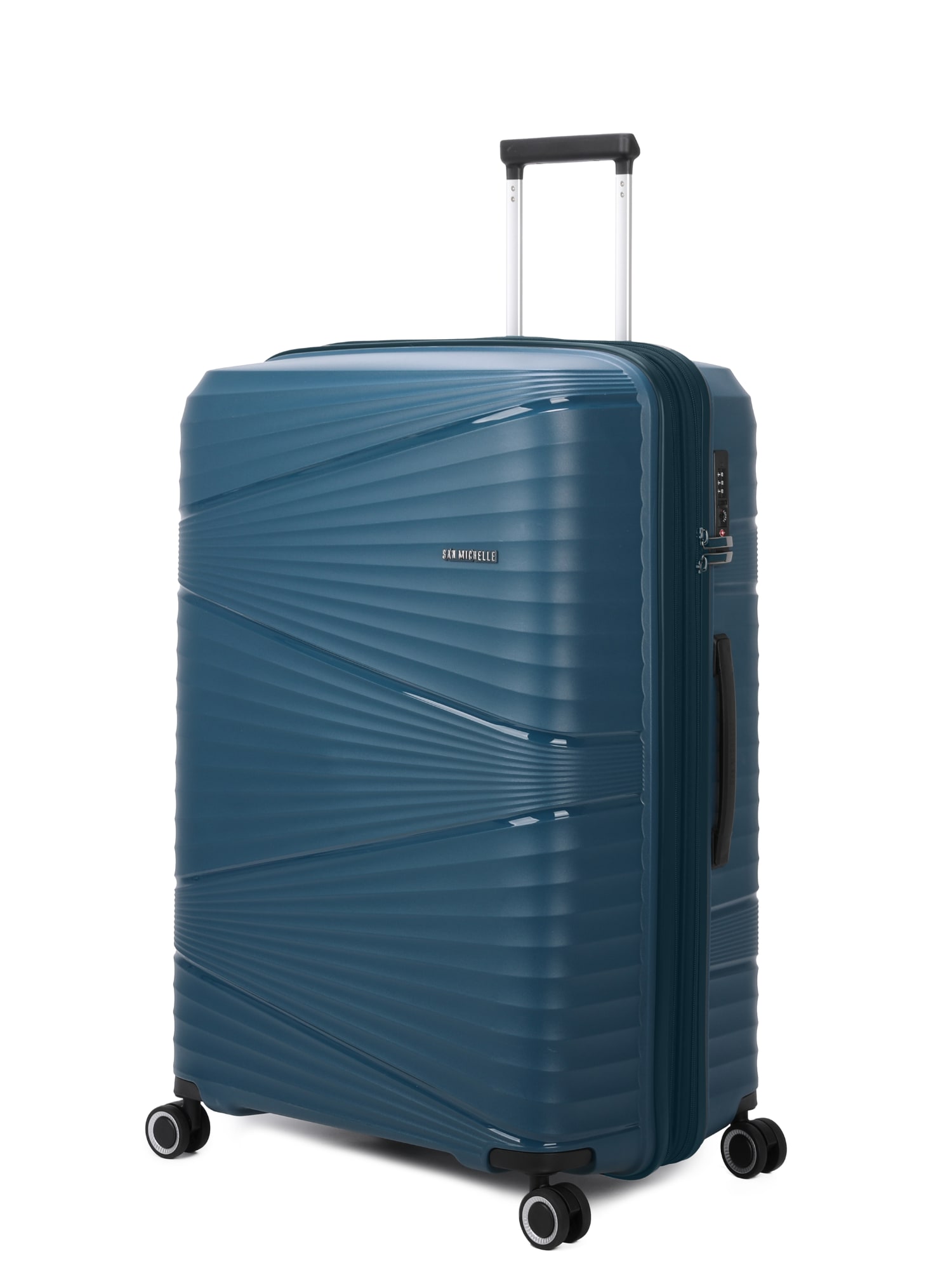 San Michelle Air Luxe 77cm Suitcase - Blue