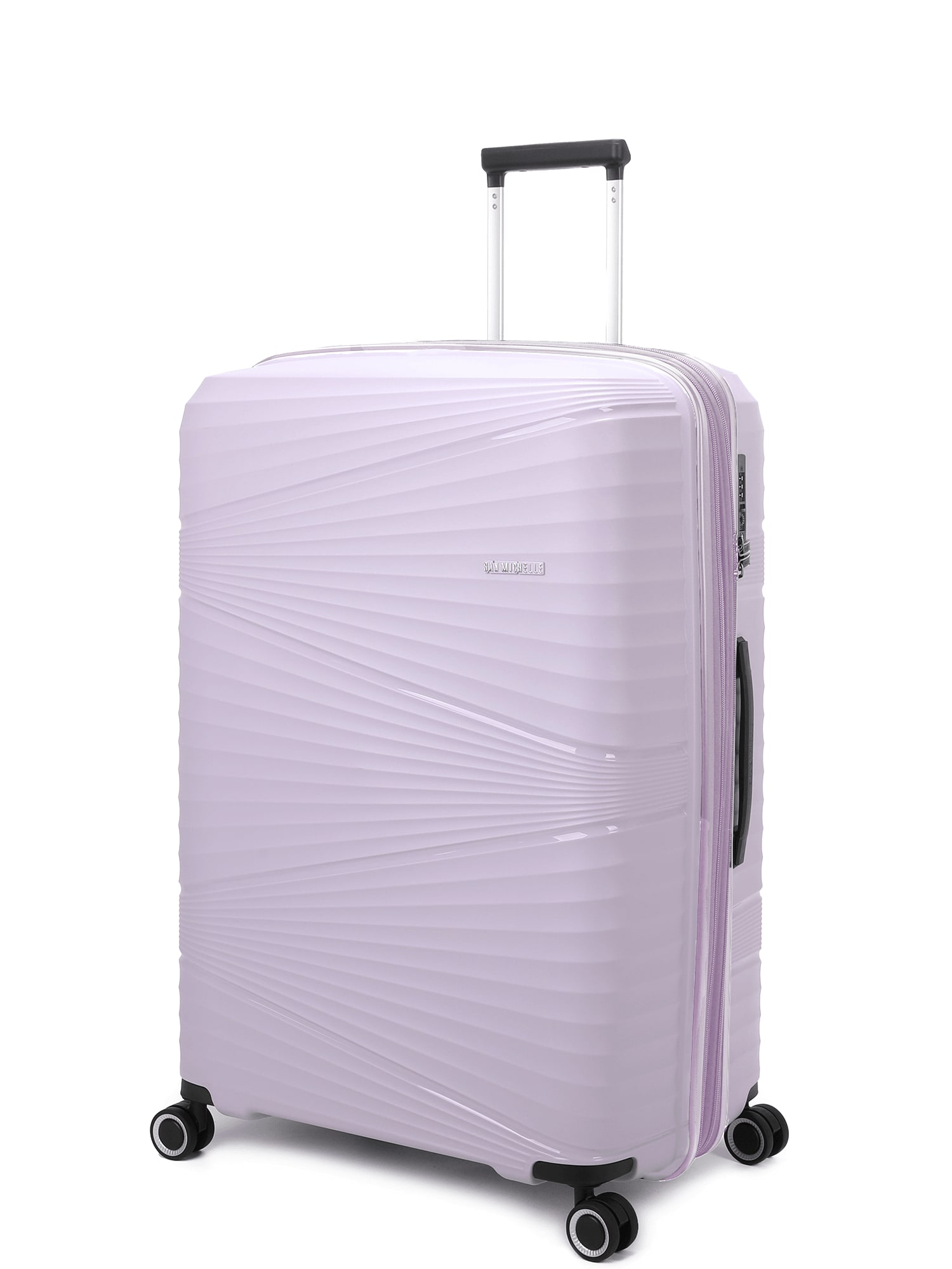 San Michelle Air Luxe 77cm Suitcase - Purple