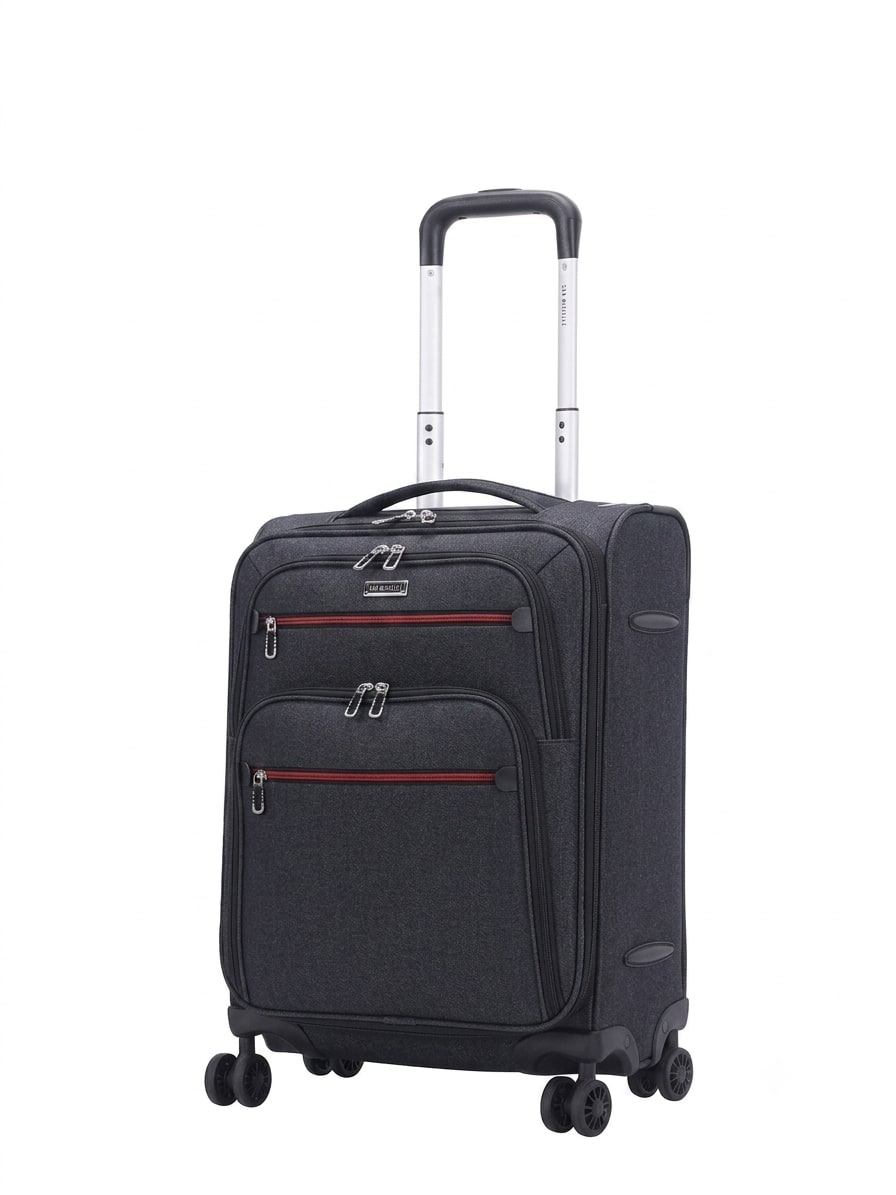 San Michelle Denim Traveller 55cm Suitcase - Dark Grey