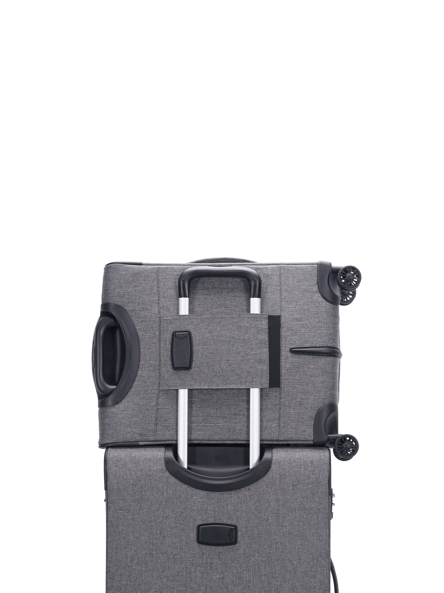San Michelle Denim Traveller 55cm Suitcase - Dark Grey view 3