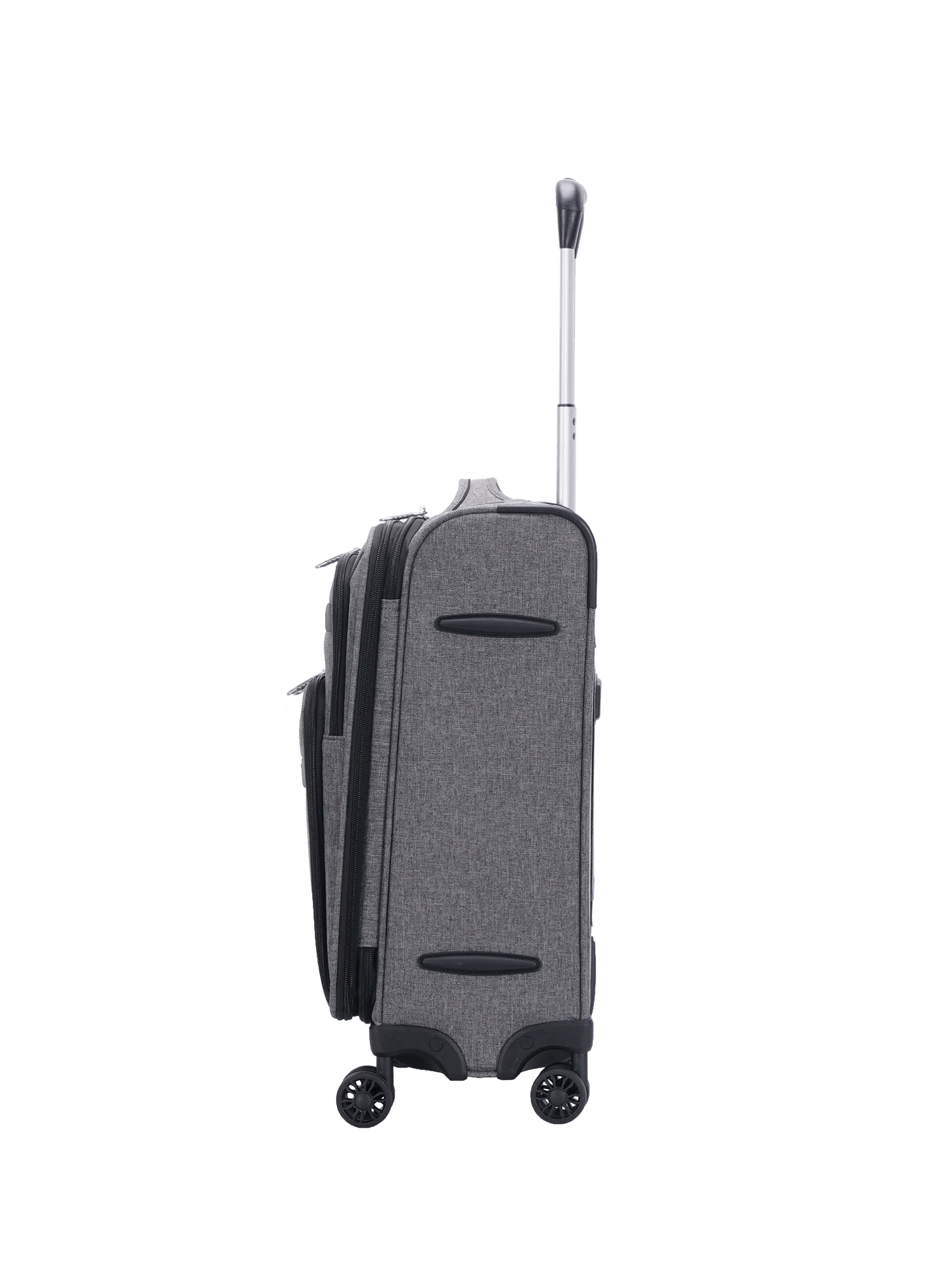 San Michelle Denim Traveller 55cm Suitcase - Dark Grey view 9