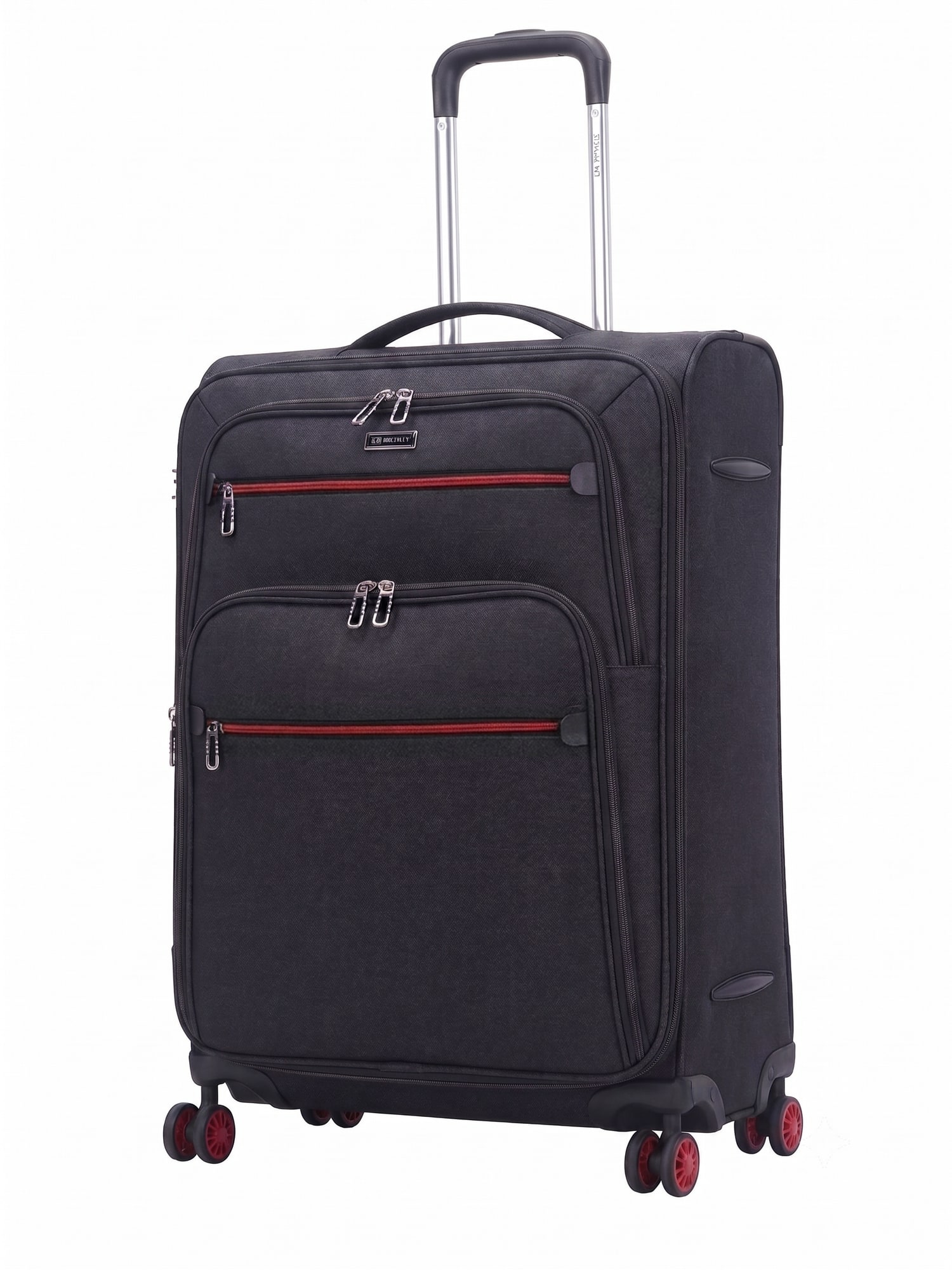 San Michelle Denim Traveller 69cm Suitcase - Dark Grey
