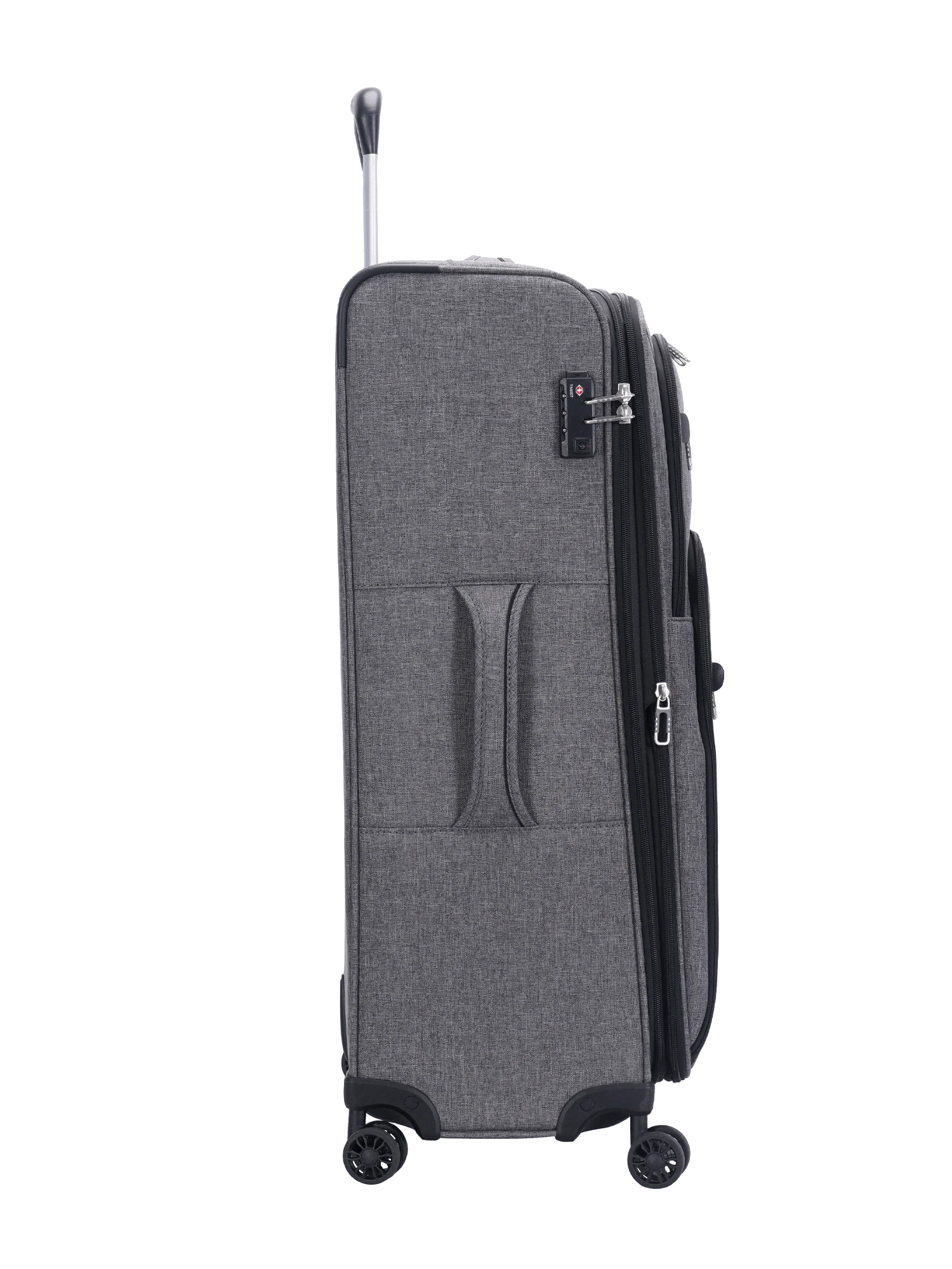 San Michelle Denim Traveller 69cm Suitcase - Grey view 10