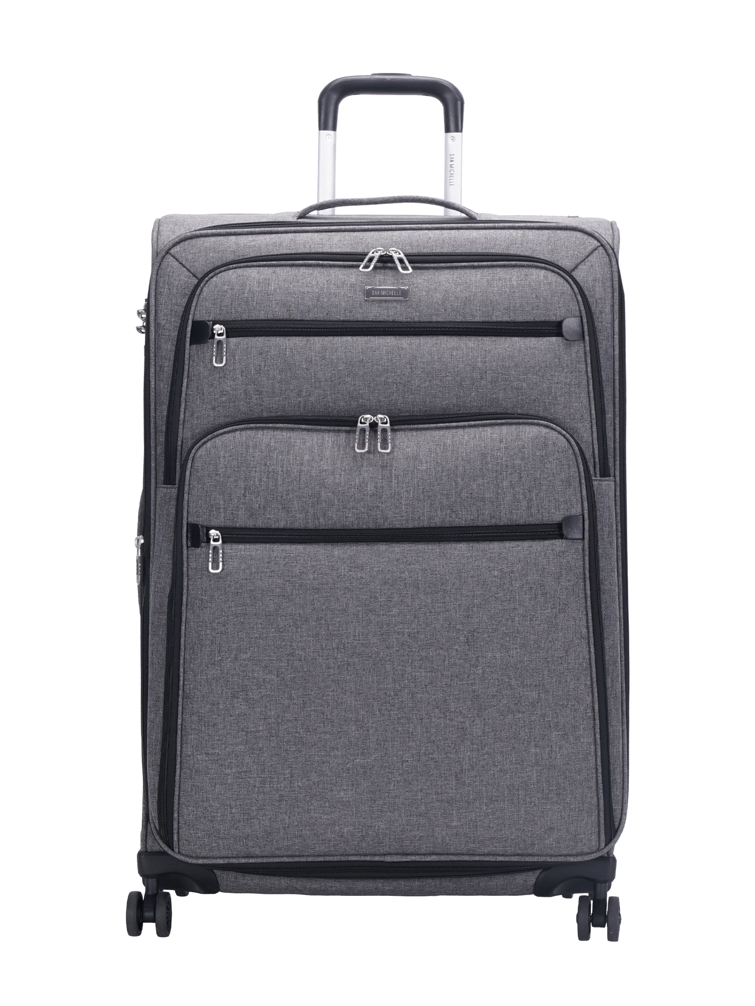 San Michelle Denim Traveller 77cm Suitcase - Grey view 6