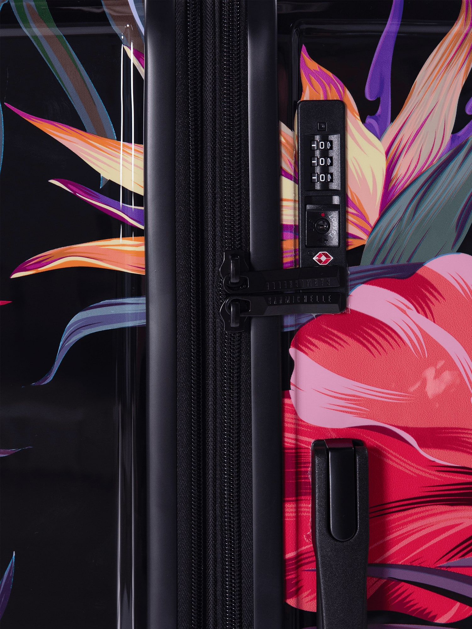San Michelle Floral Explorer 67cm Suitcase - Red view 7