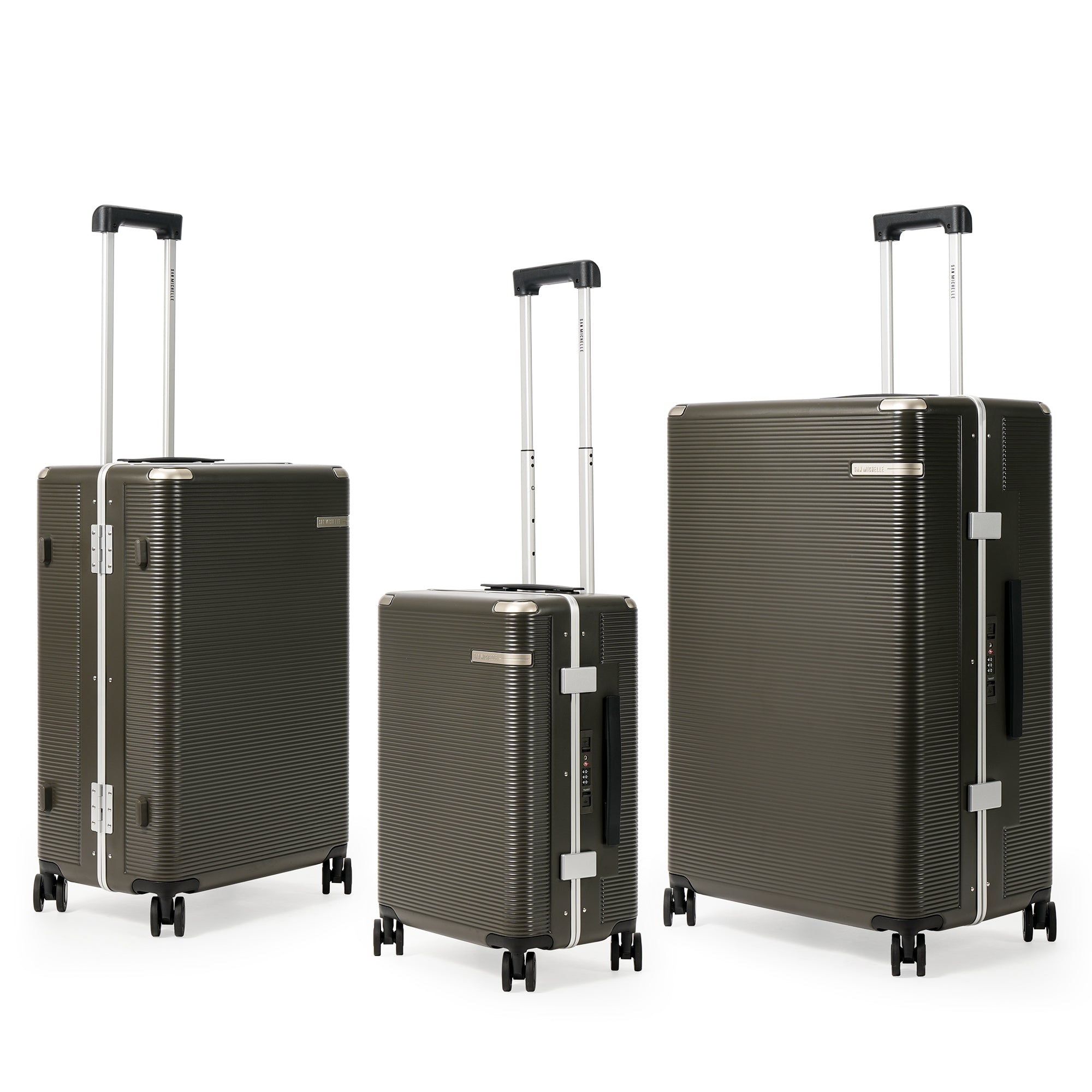 San Michelle FrameLock Pro Suitcase 66cm - Dark Olive view 10