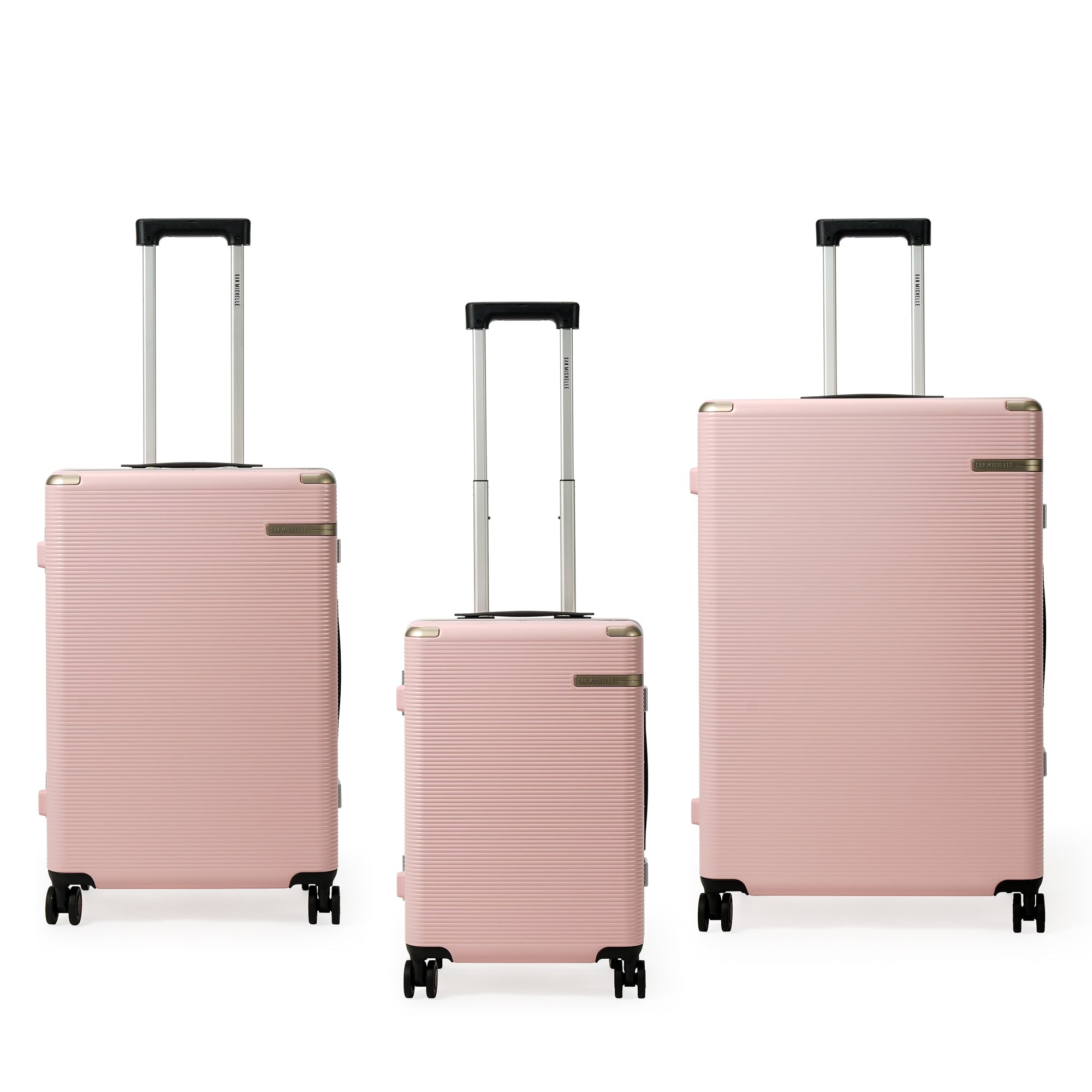 San Michelle FrameLock Pro Suitcase 56cm - Pink view 3
