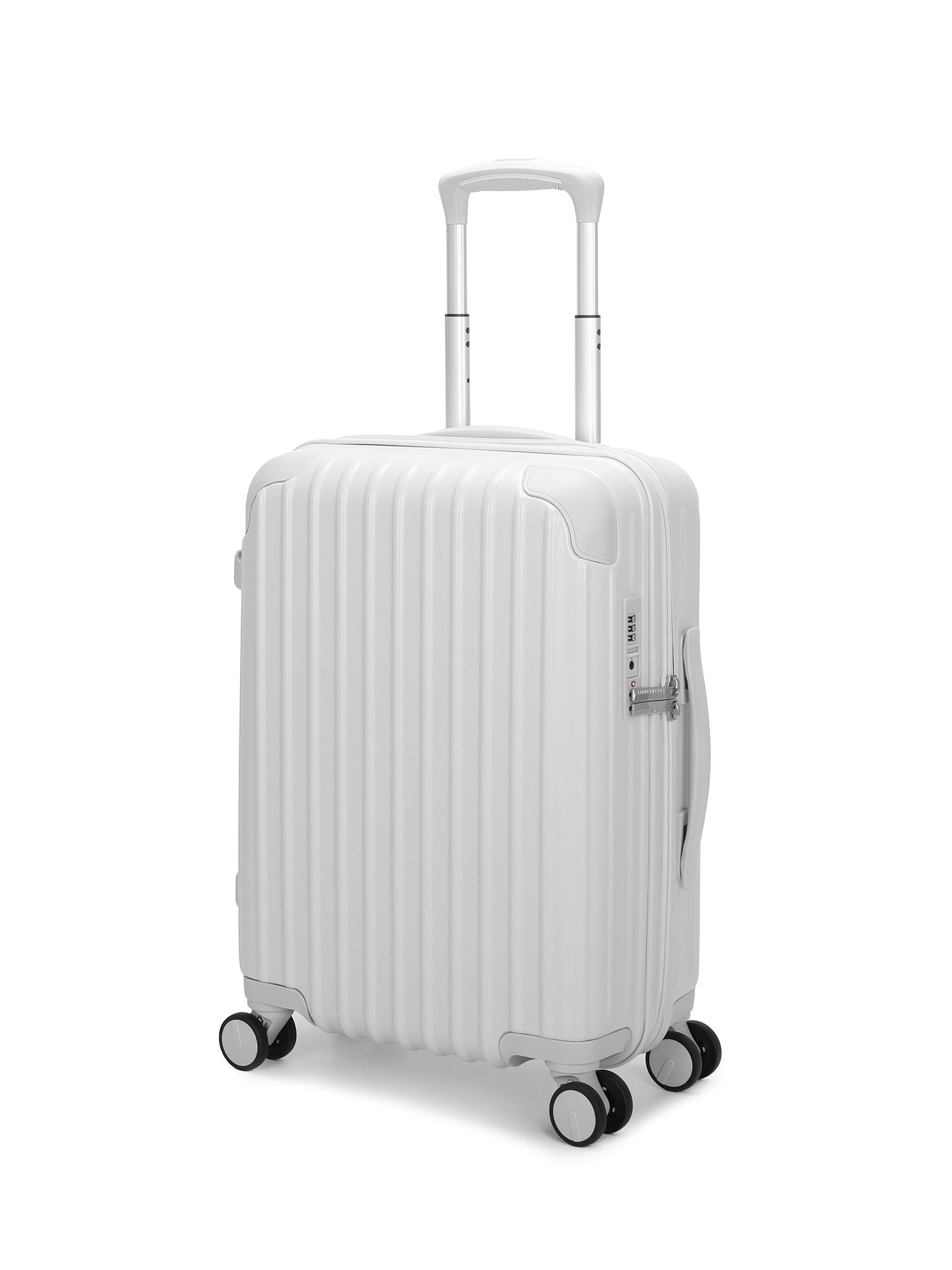 San Michelle Metro Traveller Pro 55cm Suitcase - Silver