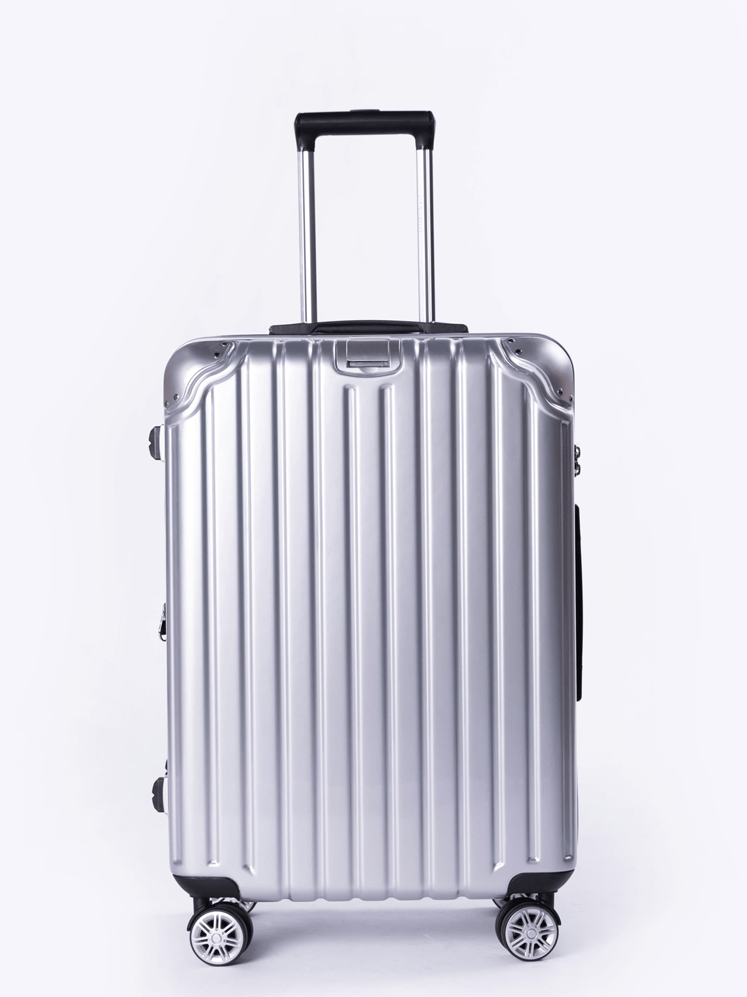 San Michelle Secure Adventurer 68cm Suitcase - Silver view 3