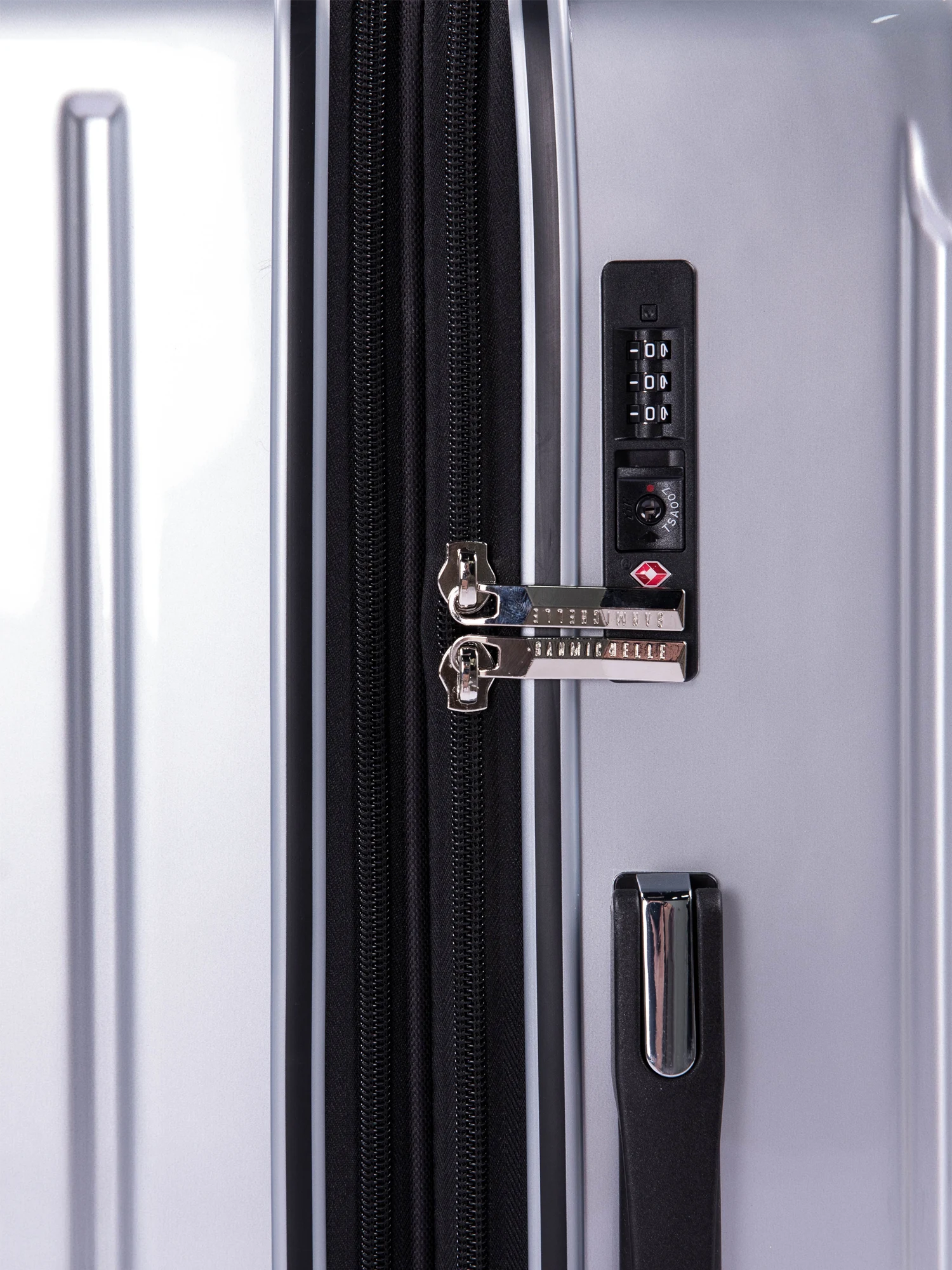 San Michelle Secure Adventurer 75cm Suitcase - Silver view 7