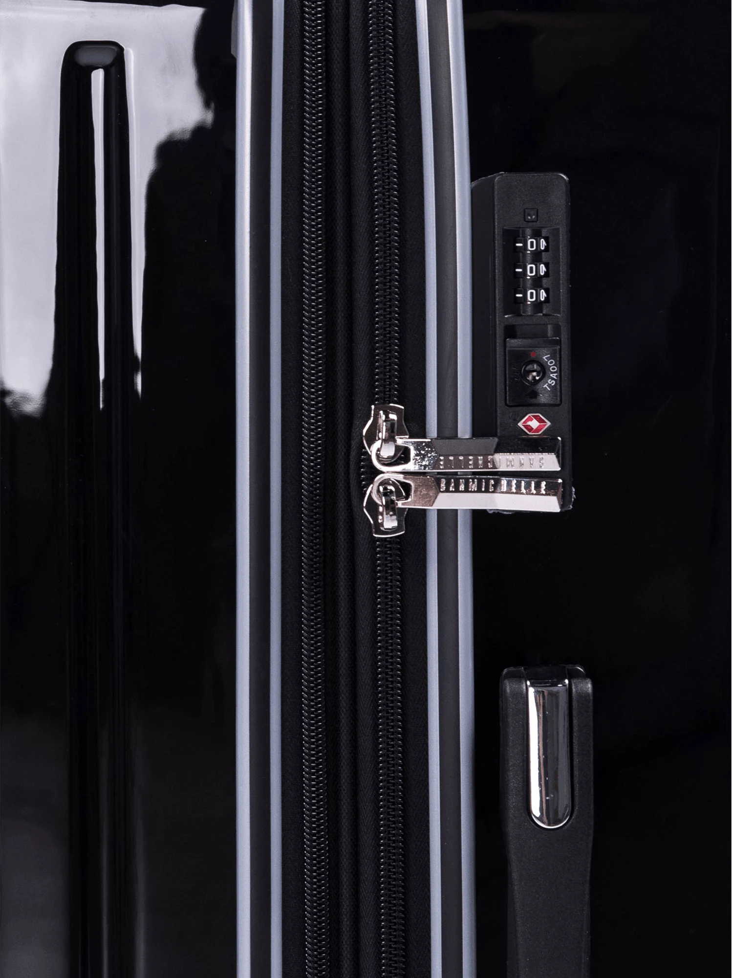 San Michelle Secure Adventurer 68cm Suitcase - Black view 12