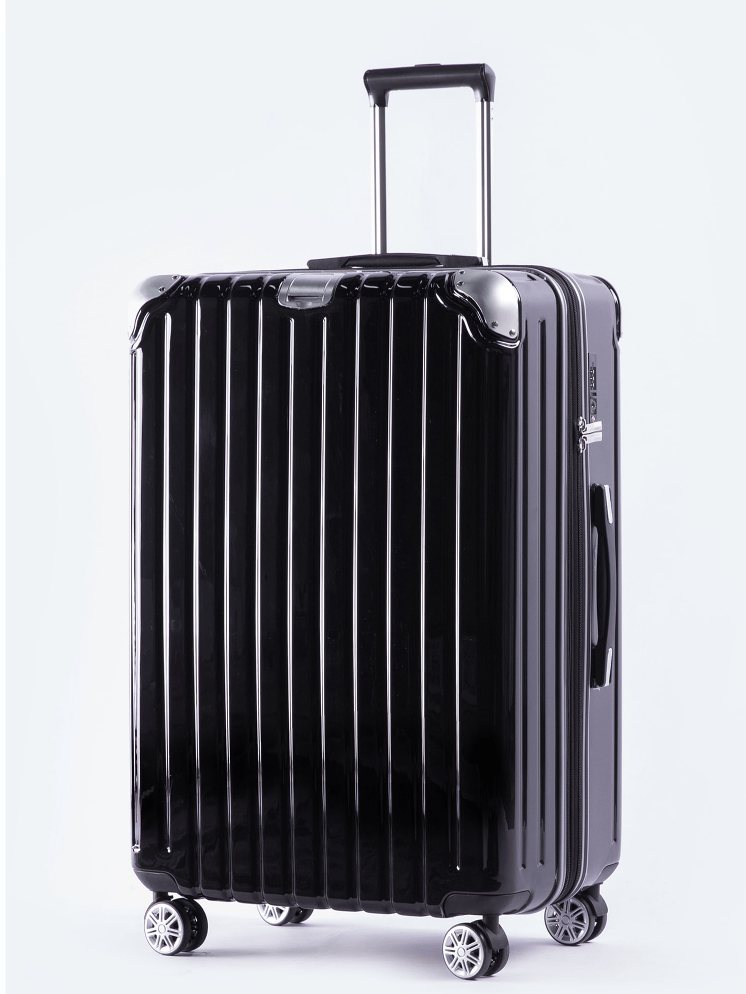 San Michelle Secure Adventurer 75cm Suitcase - Black