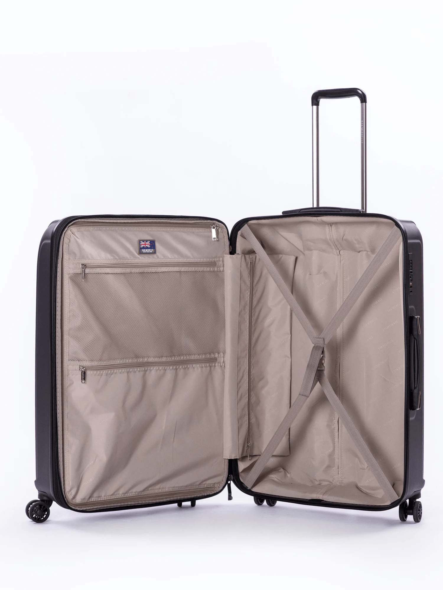 San Michelle Secure Flyer 74cm Suitcase - Grey view 9
