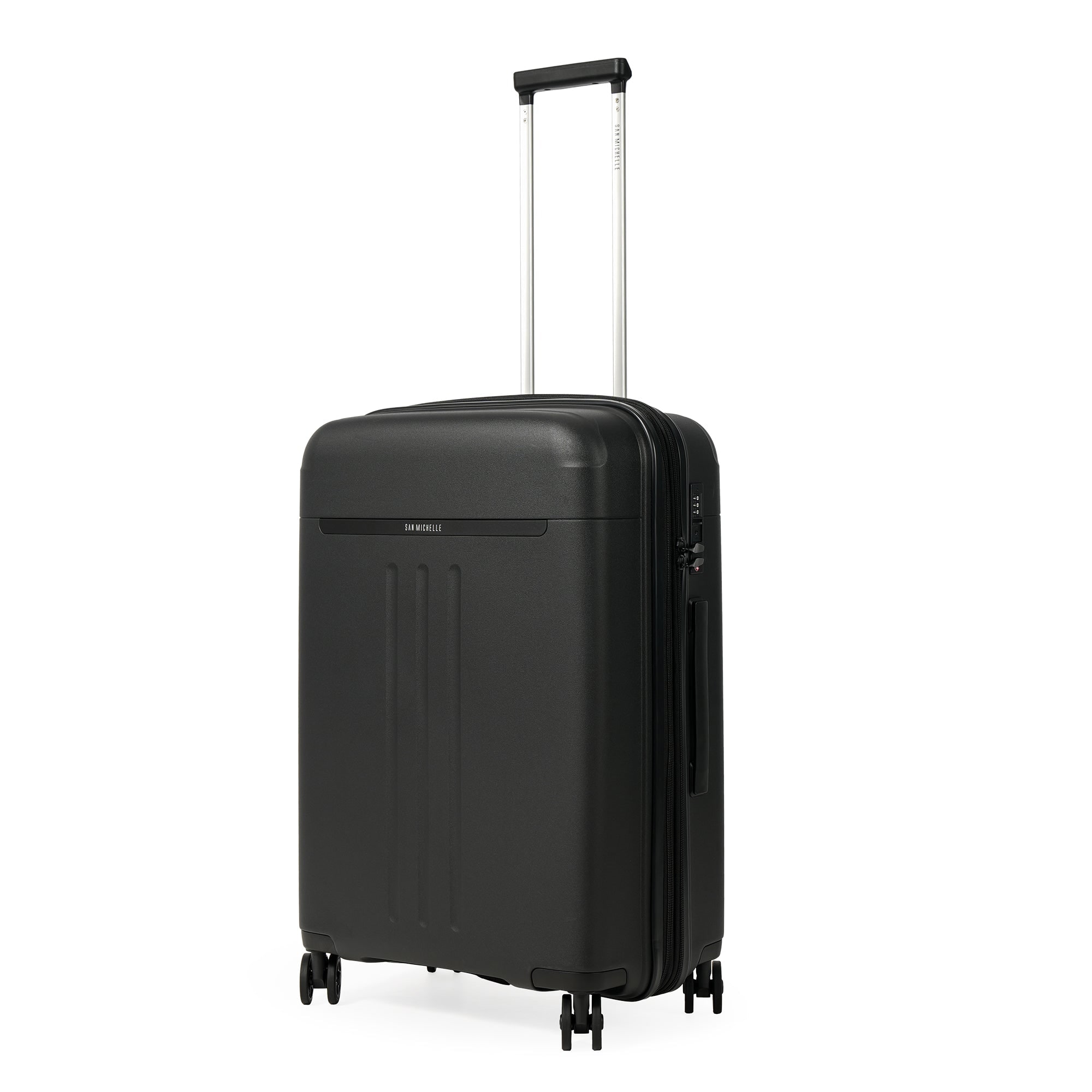 San Michelle Stride Pro Suitcase 66cm - Black