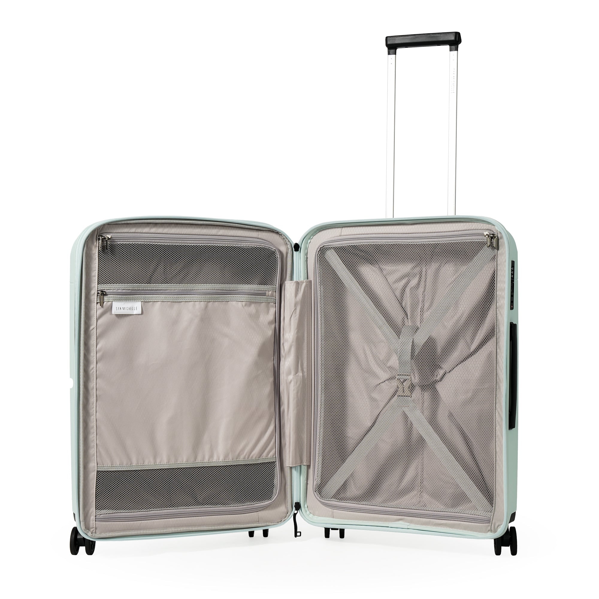 San Michelle Stride Pro Suitcase 66cm - Green view 11