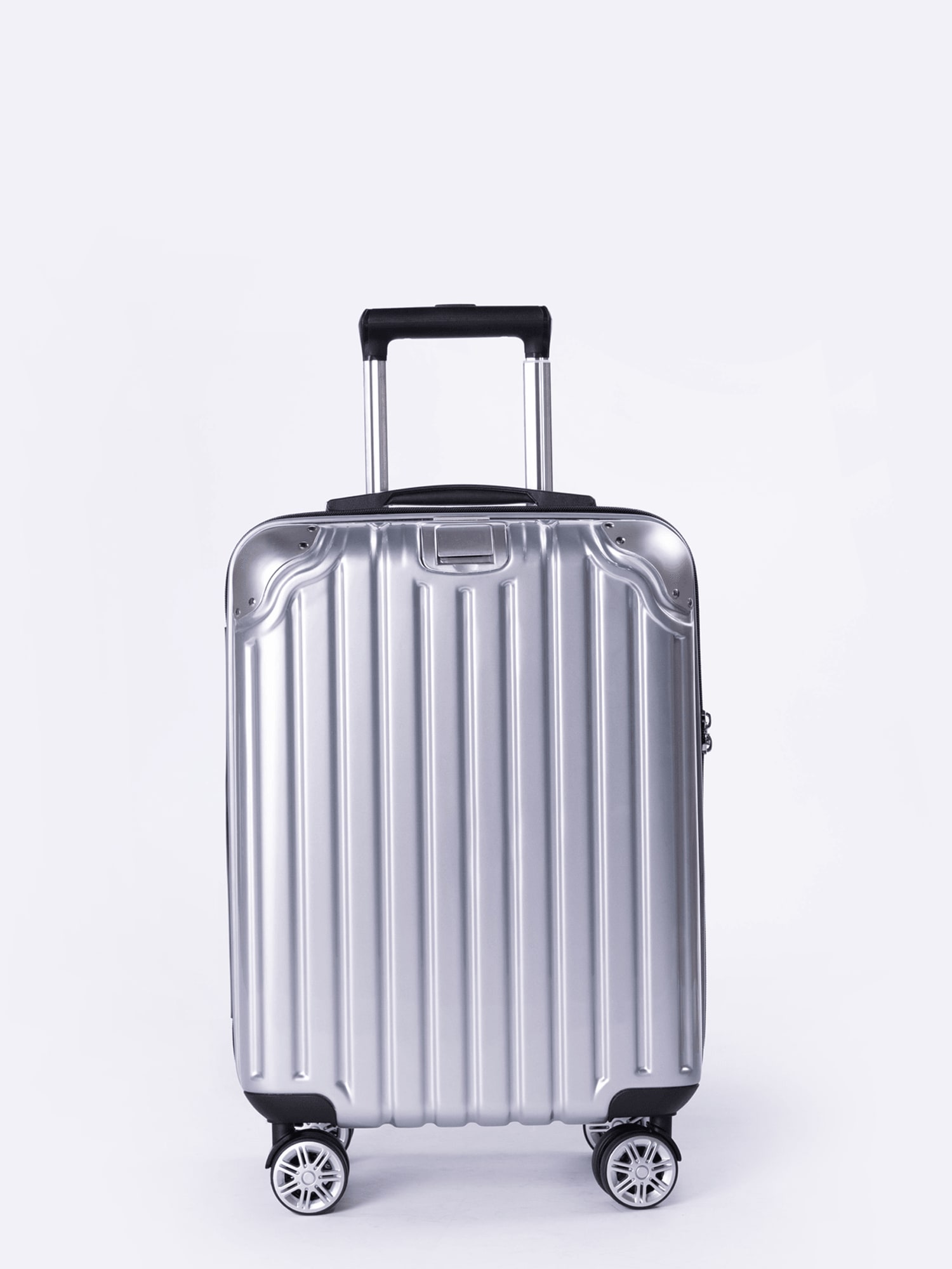 San Michelle Secure Adventurer 56cm Suitcase - Silver view 3