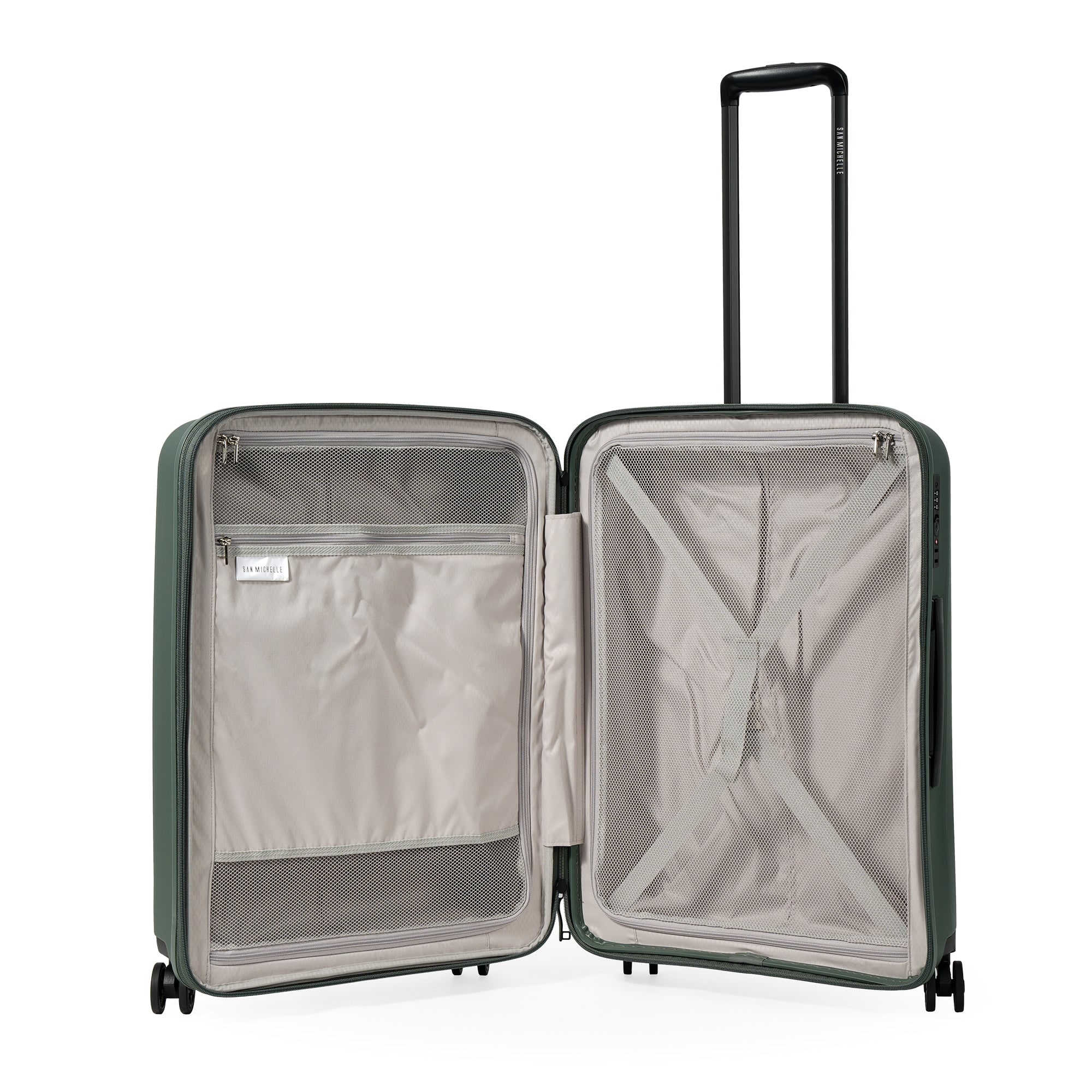 San Michelle Vector Traveller Suitcase 76cm - Green view 11