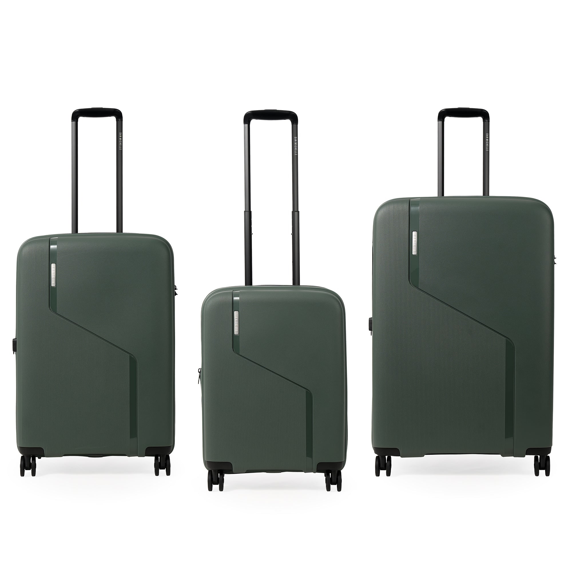 San Michelle Vector Traveller Suitcase 76cm - Green view 3