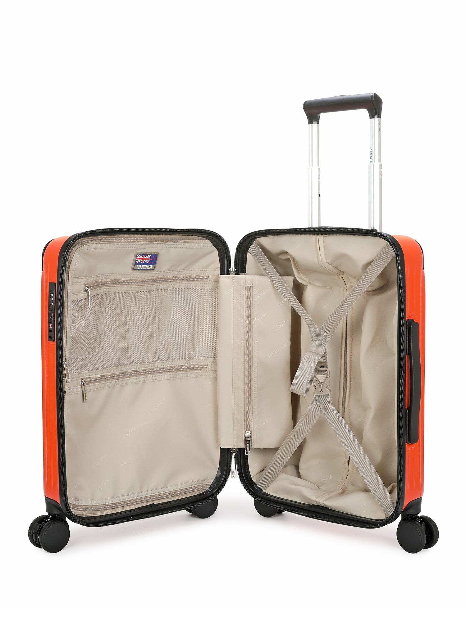 San Michelle Venture Pro 55cm Suitcase - Orange view 4