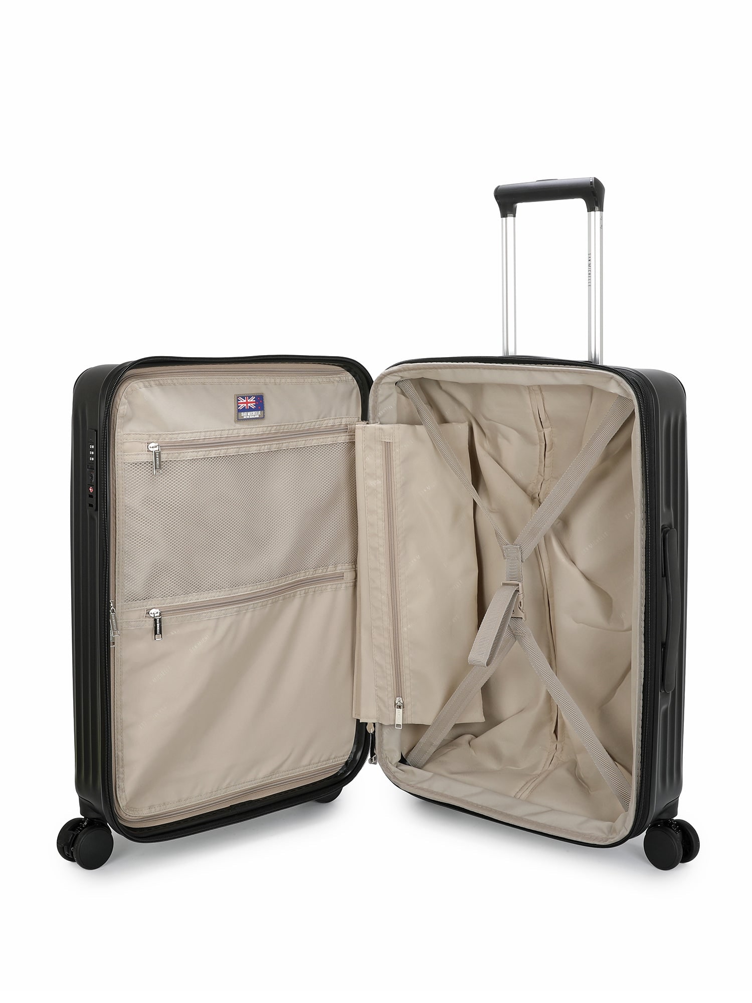 San Michelle Venture Pro 65cm Suitcase - Black view 4