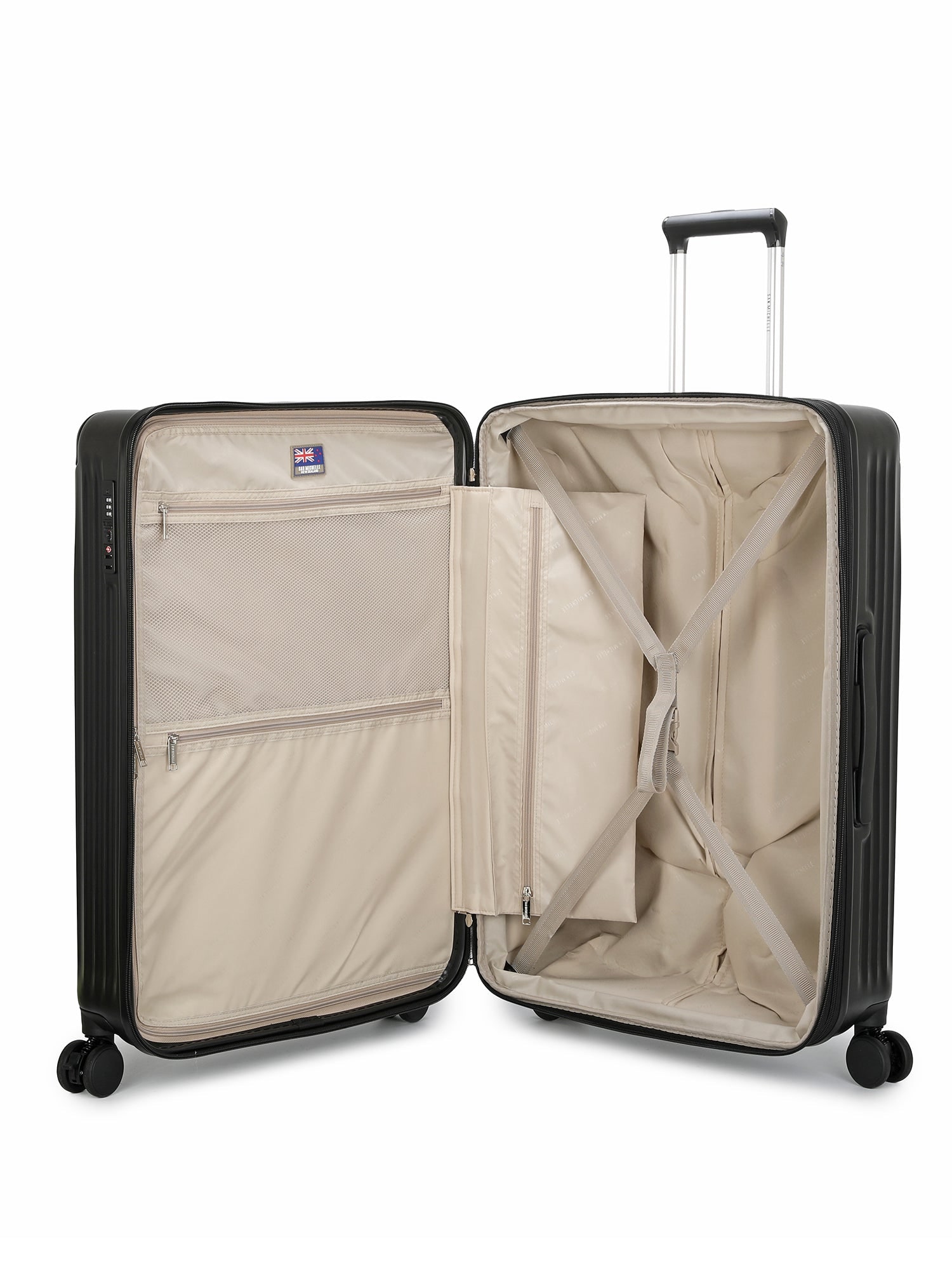 San Michelle Venture Pro 74cm Suitcase - Black view 4