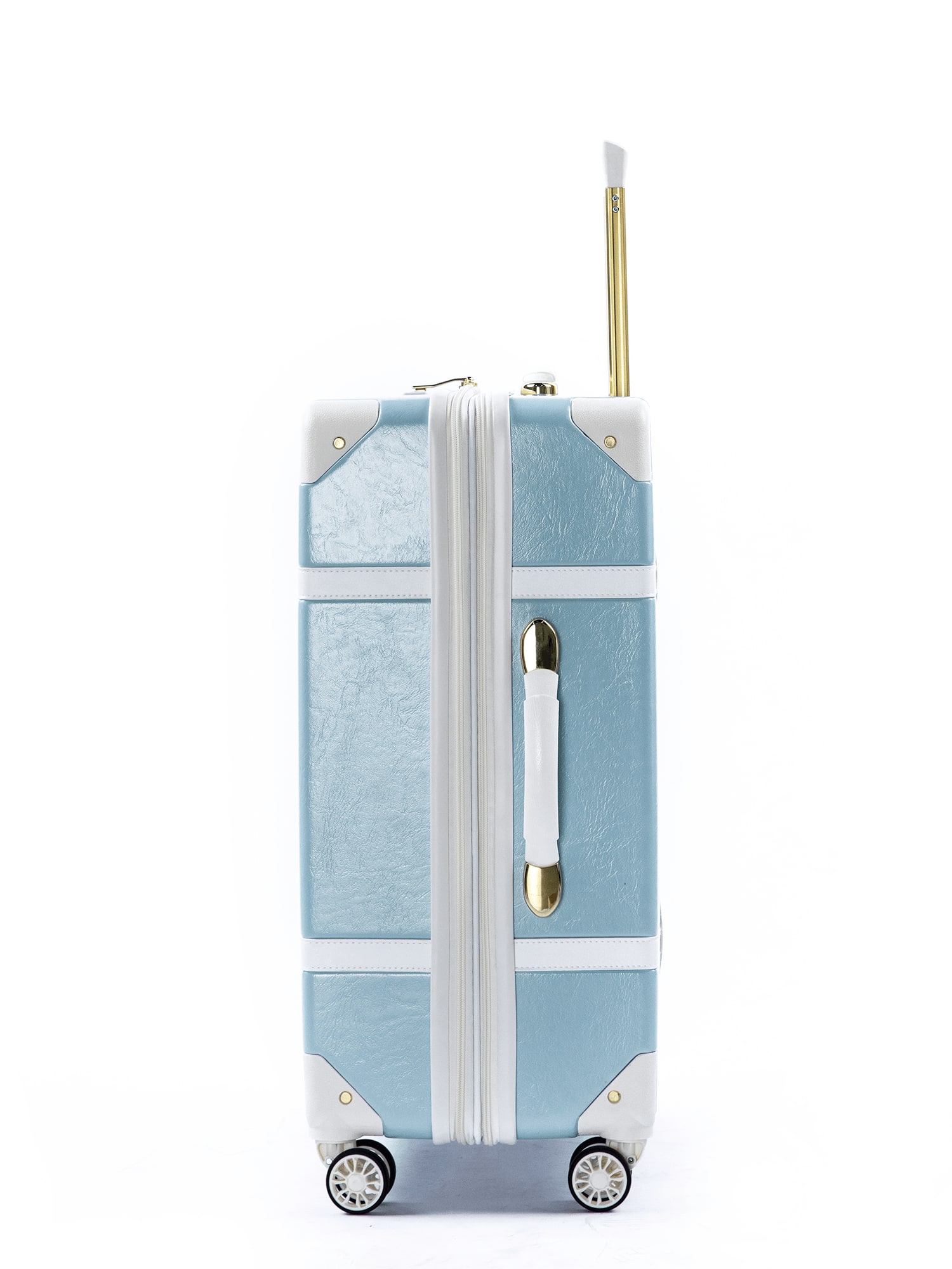 San Michelle Vintage Traveller 67cm Suitcase - Blue view 3