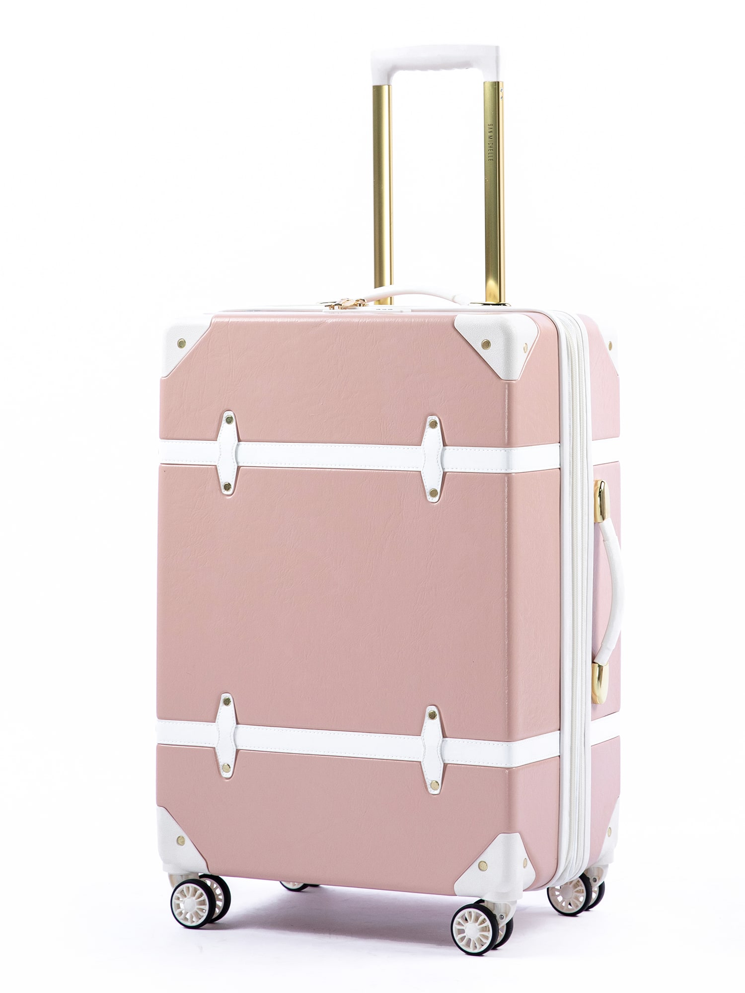 San Michelle Vintage Traveller 67cm Suitcase - Pink
