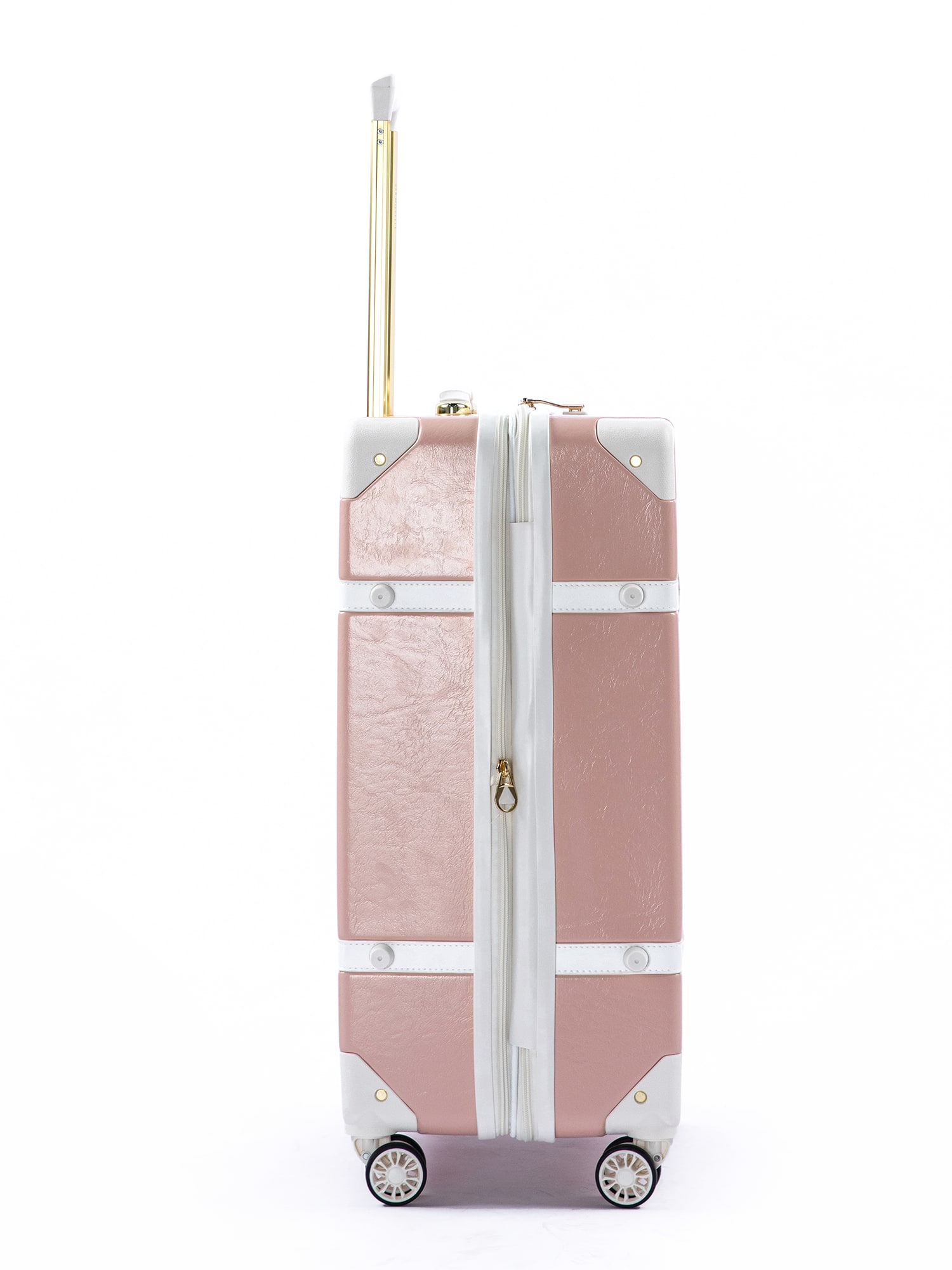 San Michelle Vintage Traveller 67cm Suitcase - Pink view 3