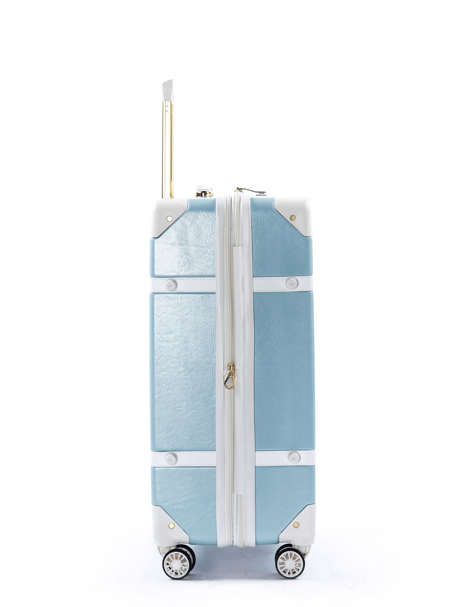 San Michelle Vintage Traveller 67cm Suitcase - Blue view 5