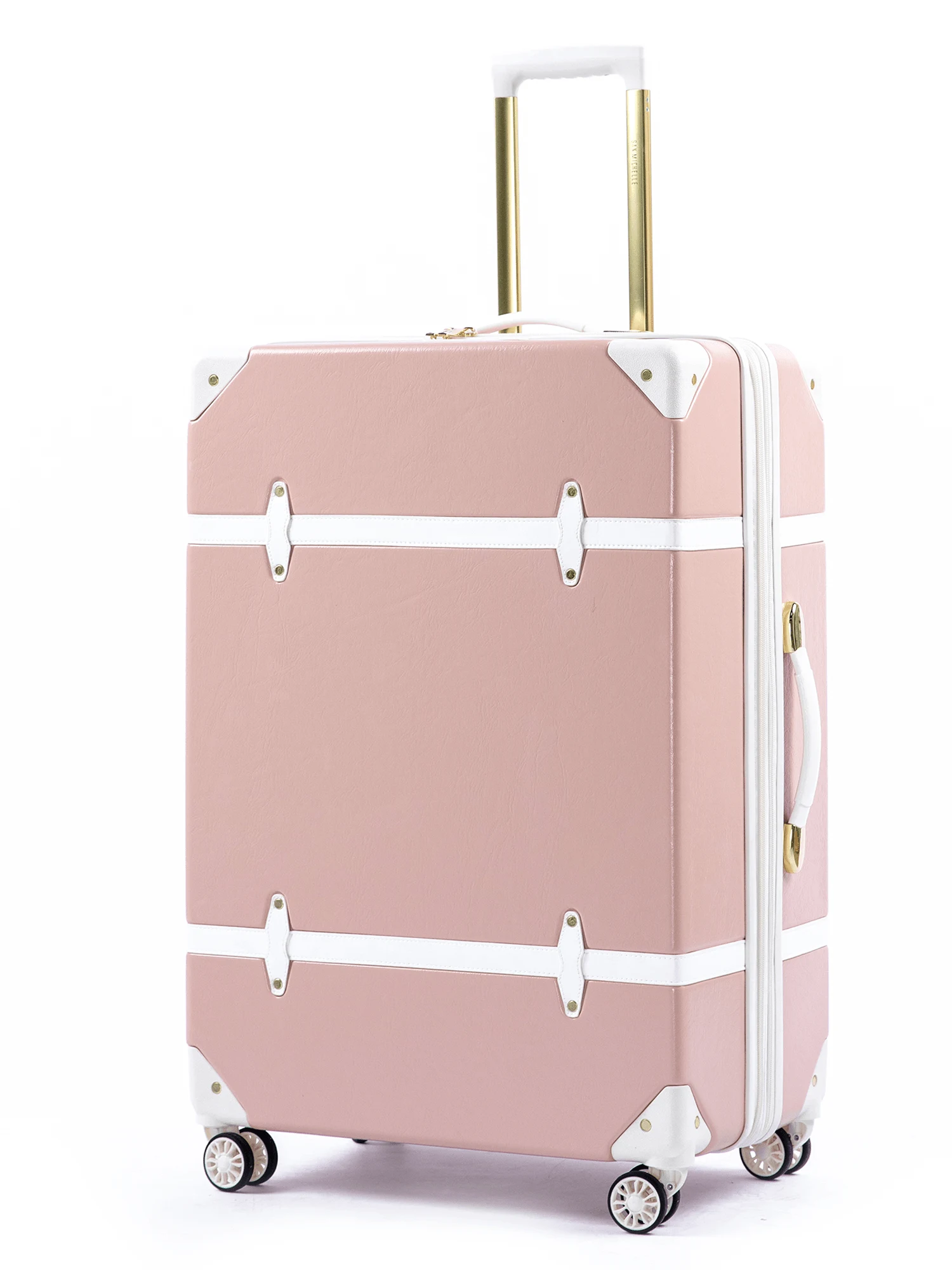 San Michelle Vintage Traveller 77cm Suitcase - Pink