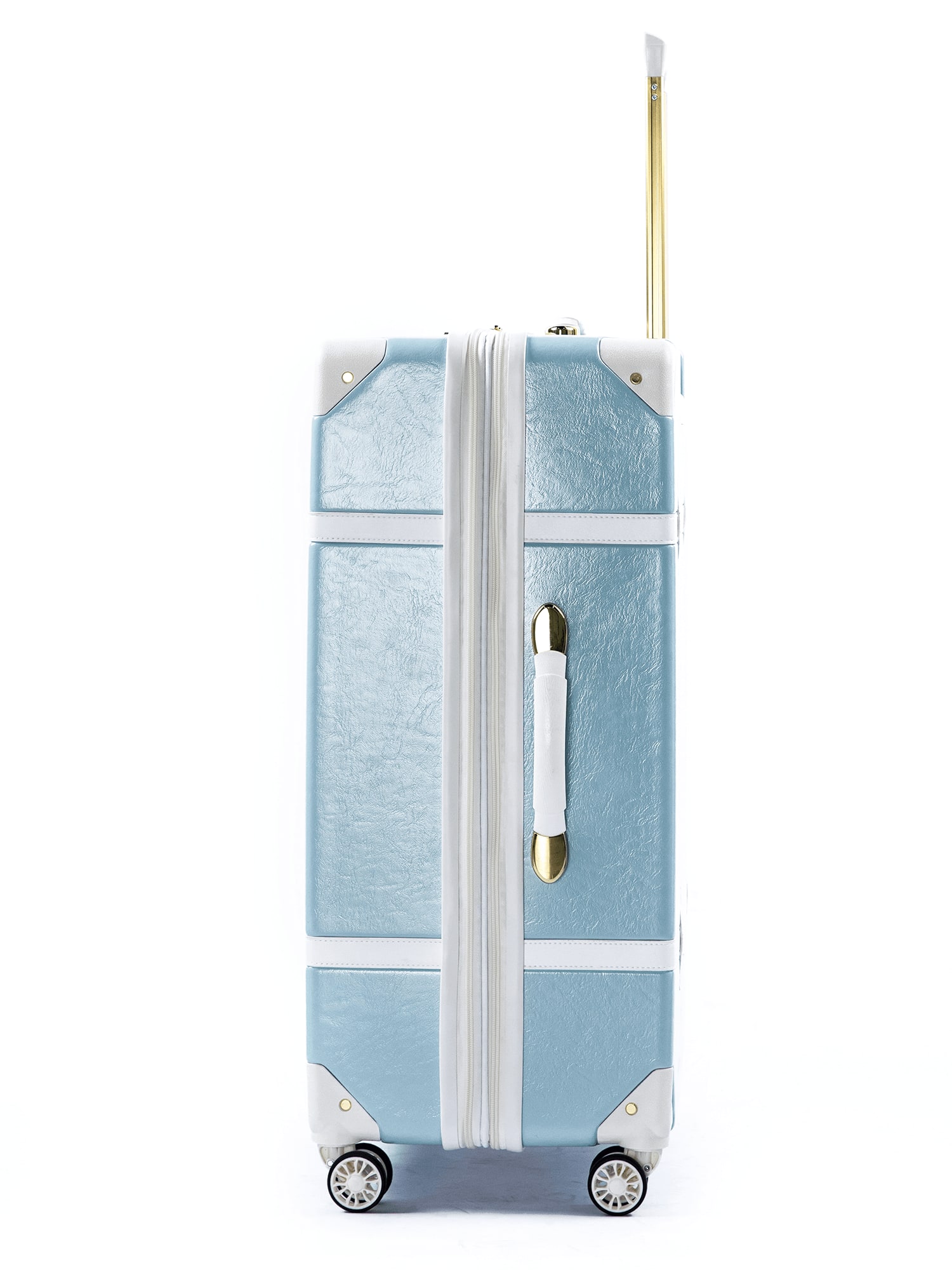 San Michelle Vintage Traveller 77cm Suitcase - Blue view 5