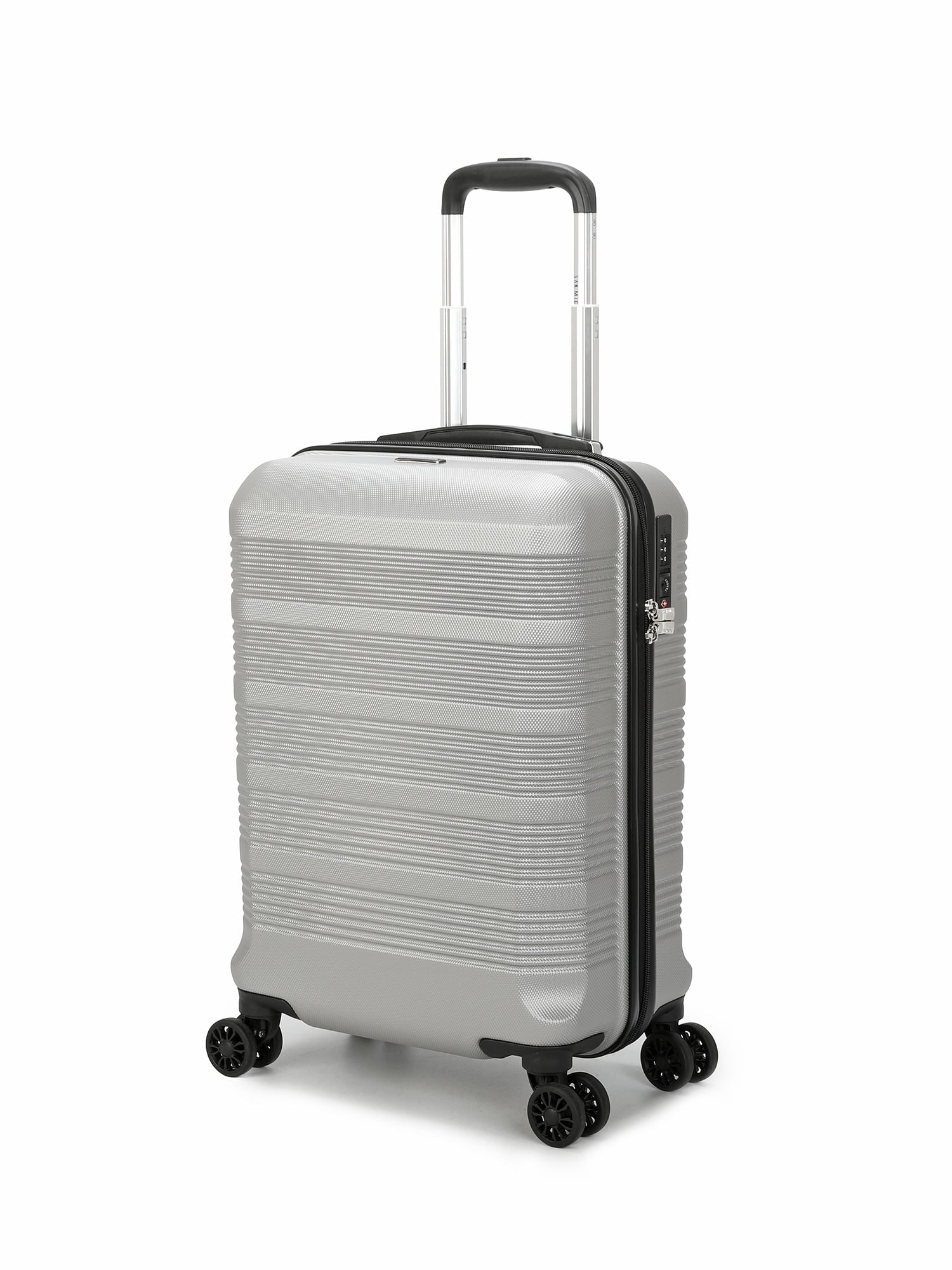 San Michelle Voyager Pro 55cm Suitcase - Silver