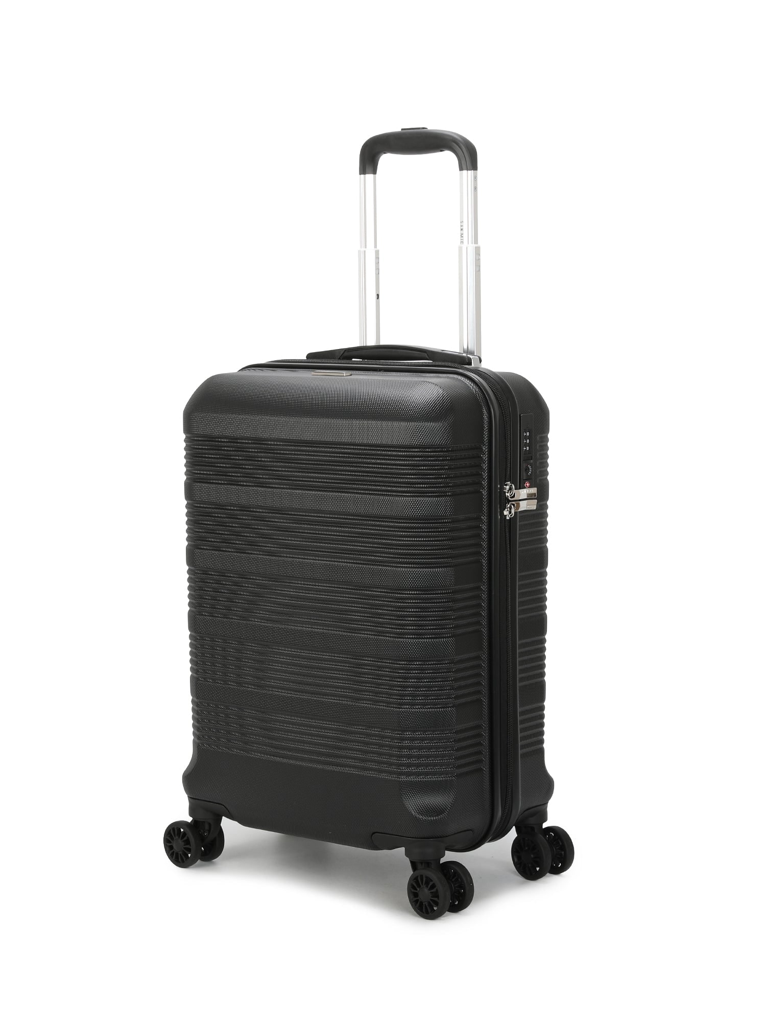 San Michelle Voyager Pro 55cm Suitcase - Black