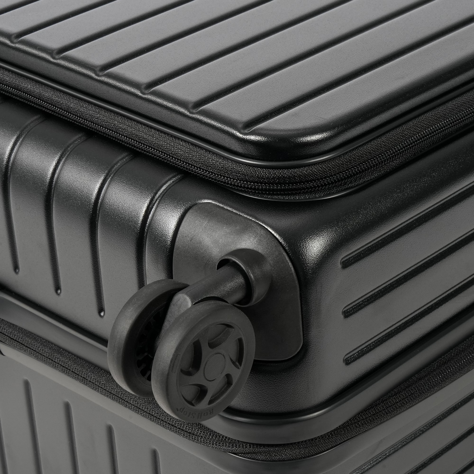 San Michelle Wayfarer Front-Open Suitcase 67cm - Black view 5