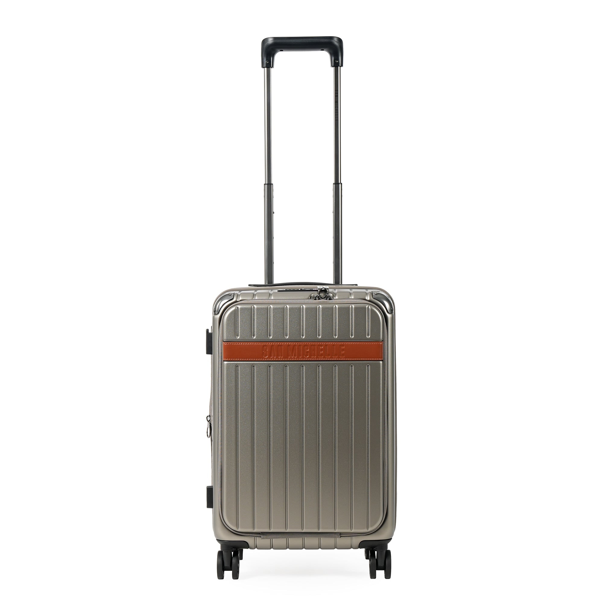 San Michelle Wayfarer Front-Open Suitcase 56cm - Champagne view 4