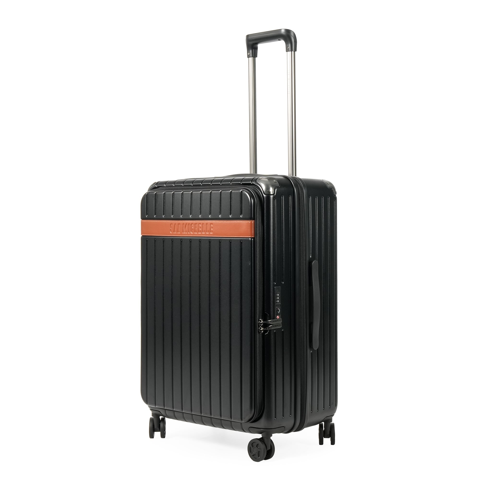San Michelle Wayfarer Front-Open Suitcase 67cm - Black