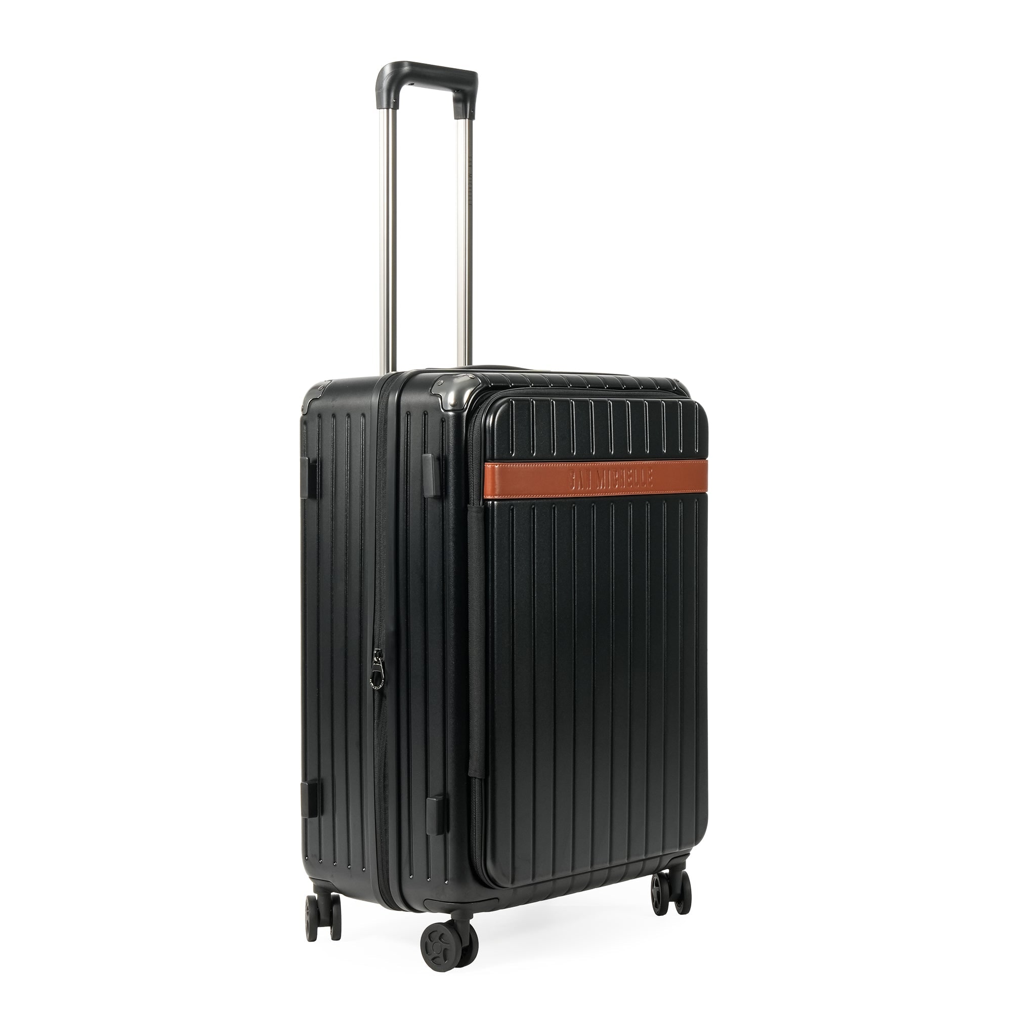 San Michelle Wayfarer Front-Open Suitcase 67cm - Black view 19