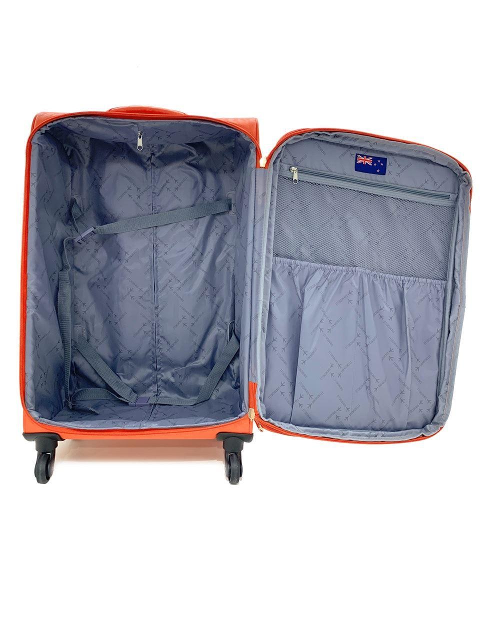San Michelle Wild Adventurer 67cm Suitcase - Orange view 4