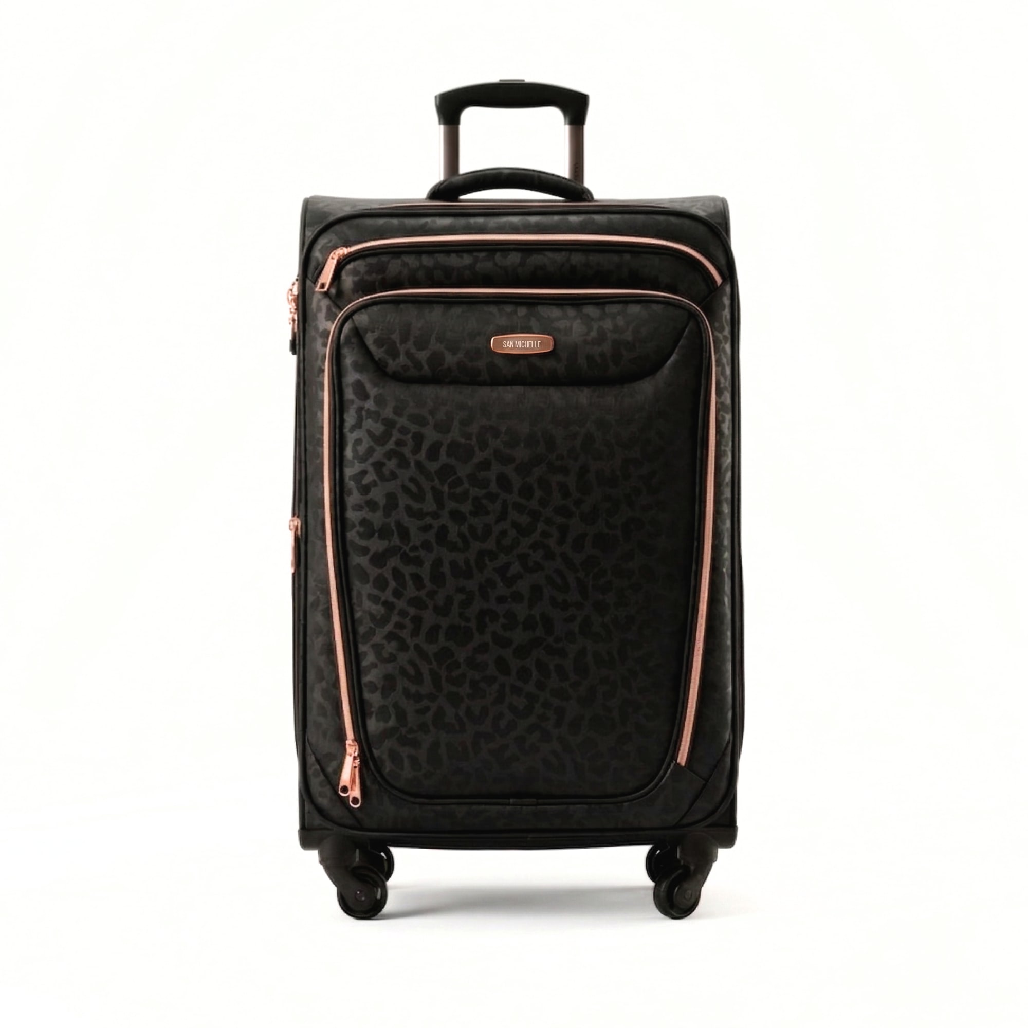 San Michelle Wild Adventurer 78cm Suitcase - Black
