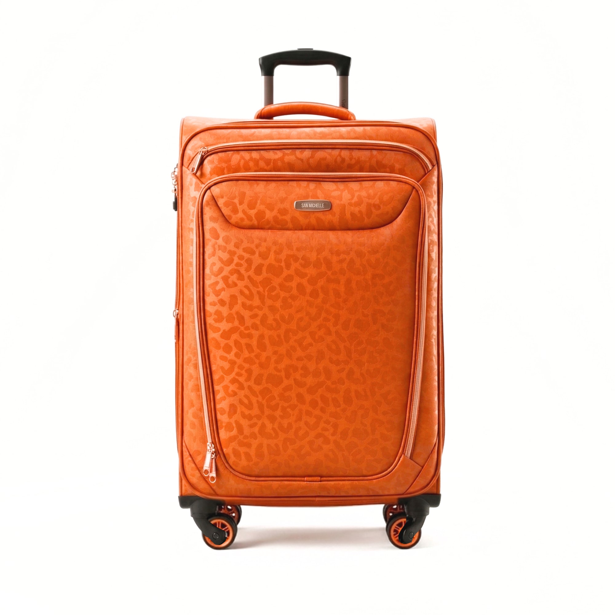 San Michelle Wild Adventurer 78cm Suitcase - Orange