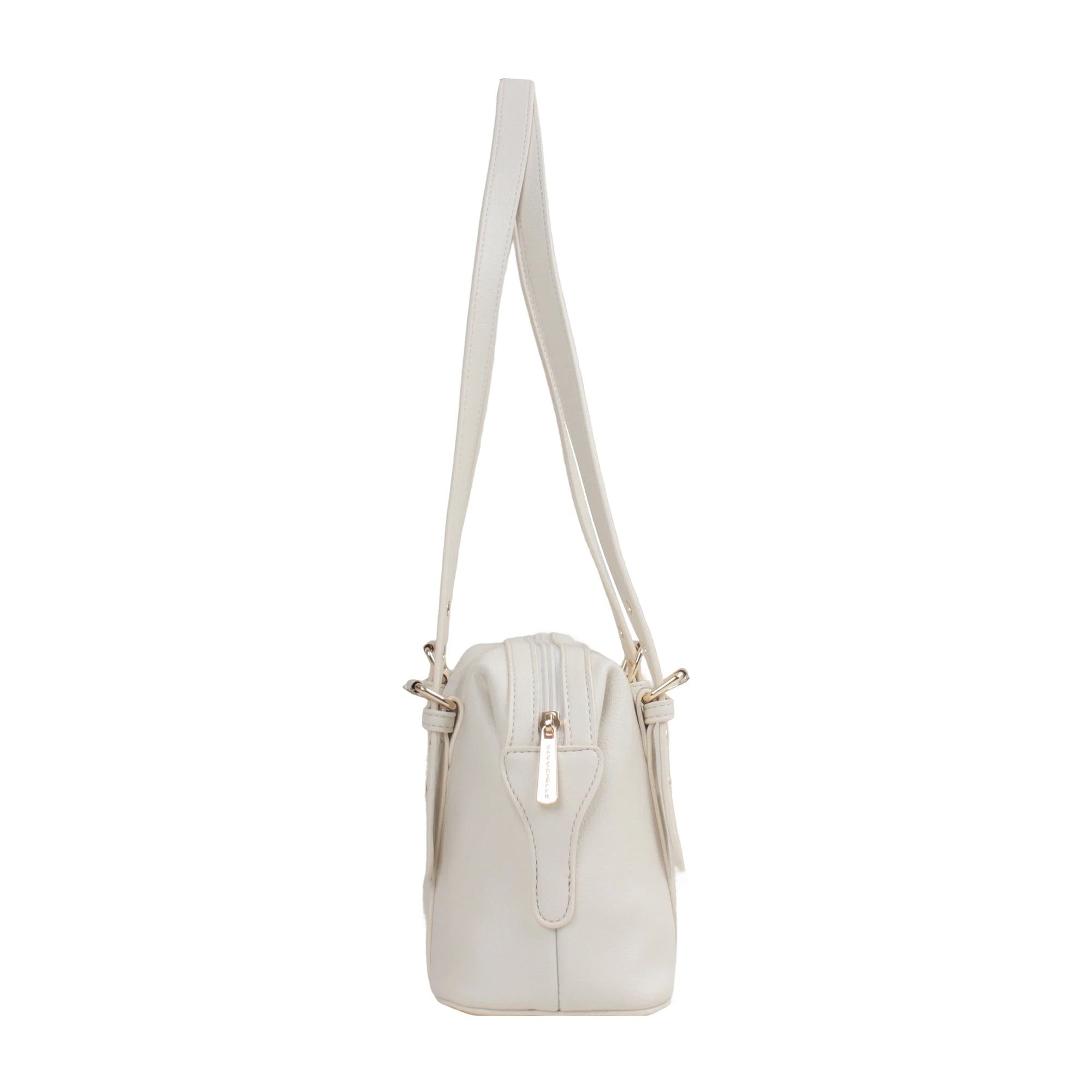 Sarah Shoulder Bag - Beige view 4