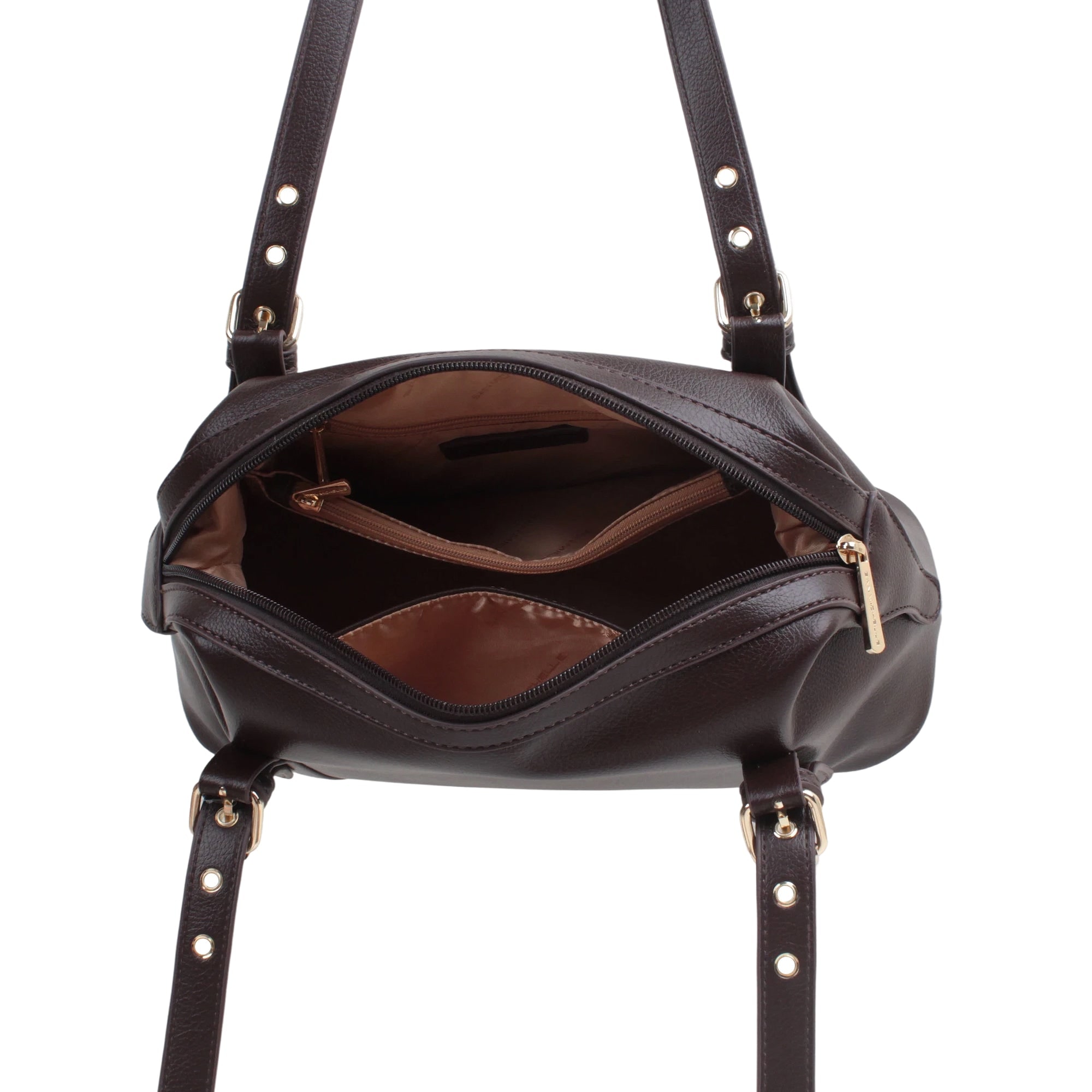 Sarah Shoulder Bag - Coffee view 3