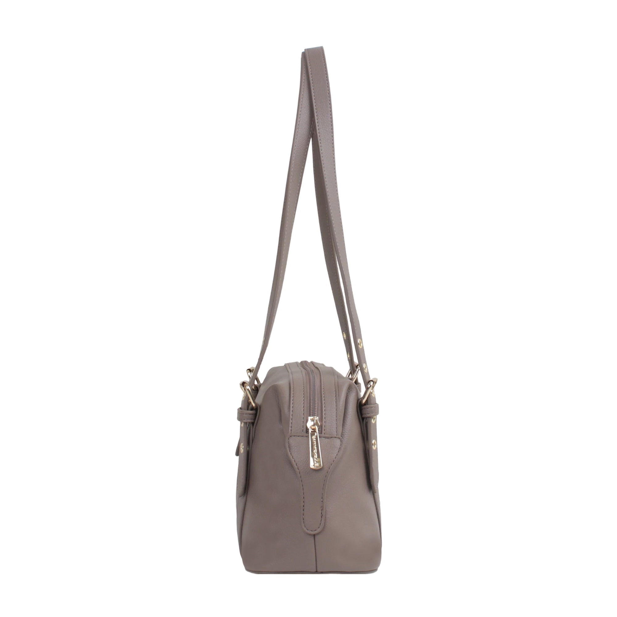 Sarah Shoulder Bag - Taupe view 4
